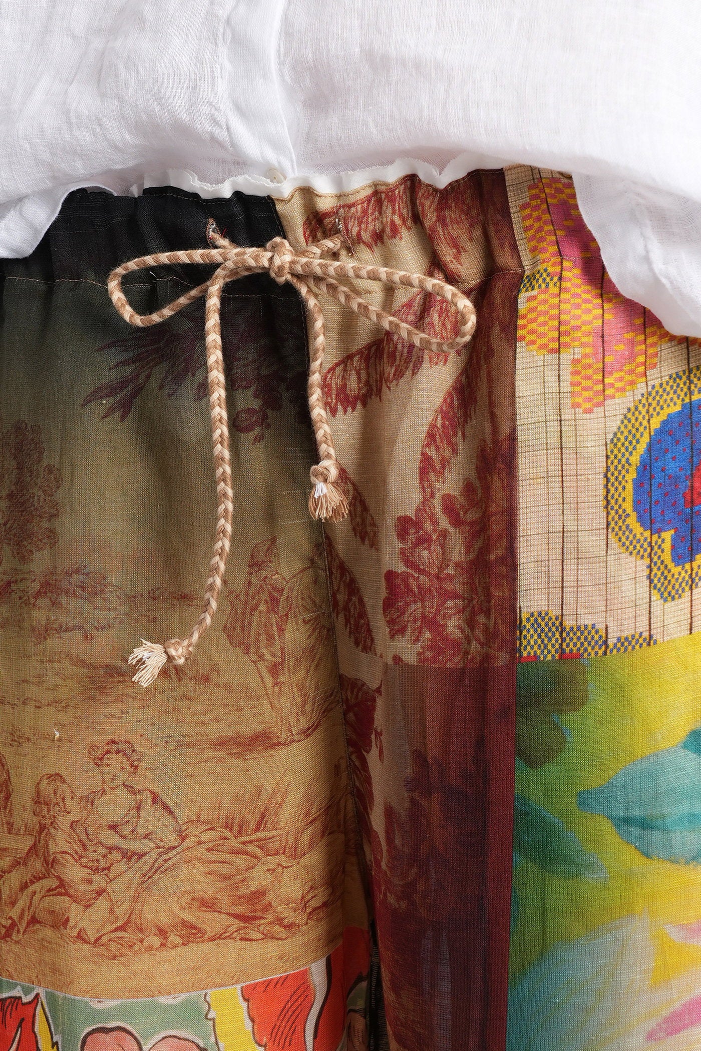 Pants in multicolor viscose - Image 5