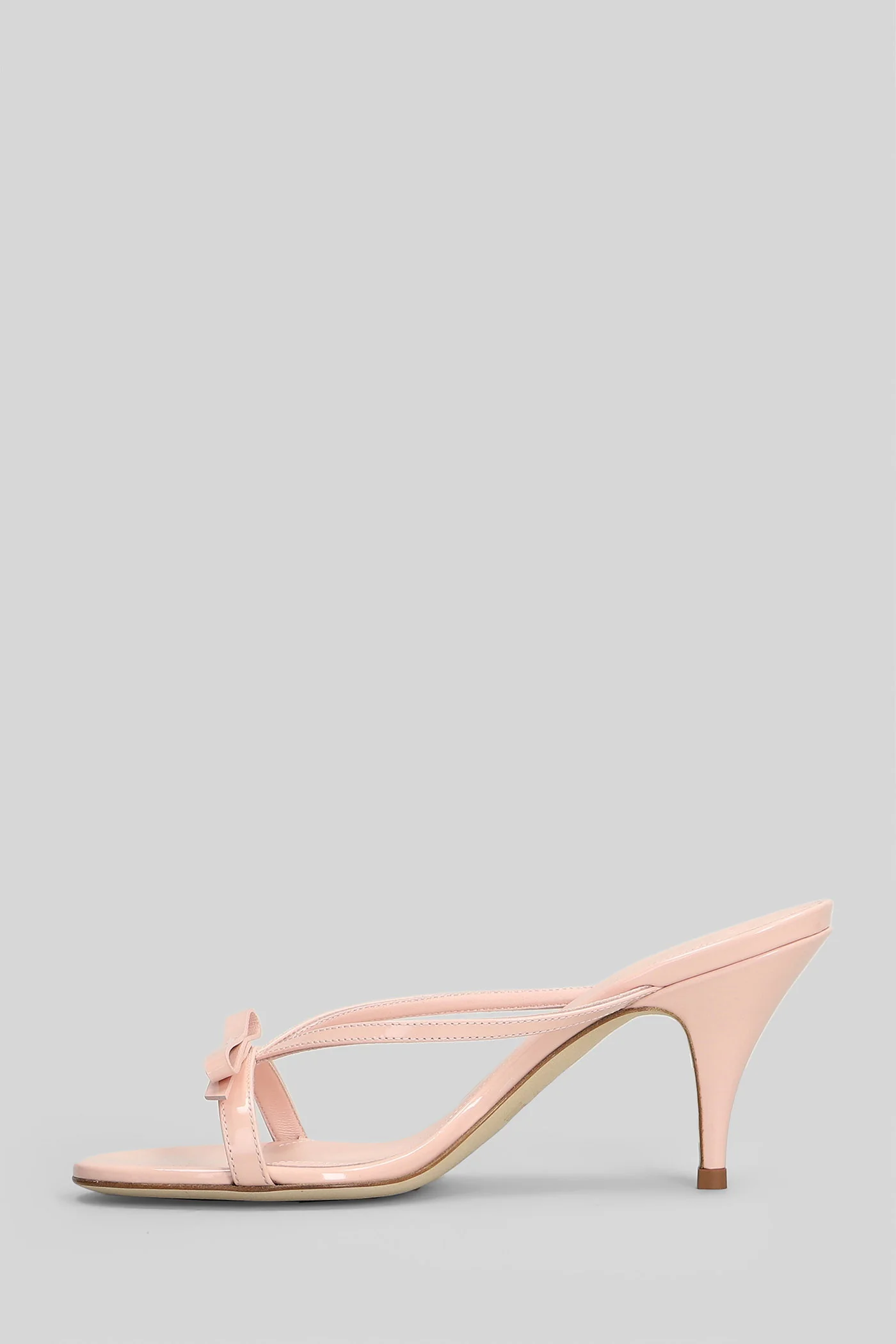 Linda 075 Sandals in rose-pink patent leather - Image 3