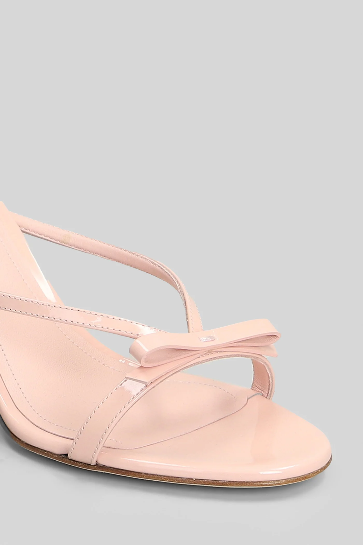 Linda 075 Sandals in rose-pink patent leather - Image 4
