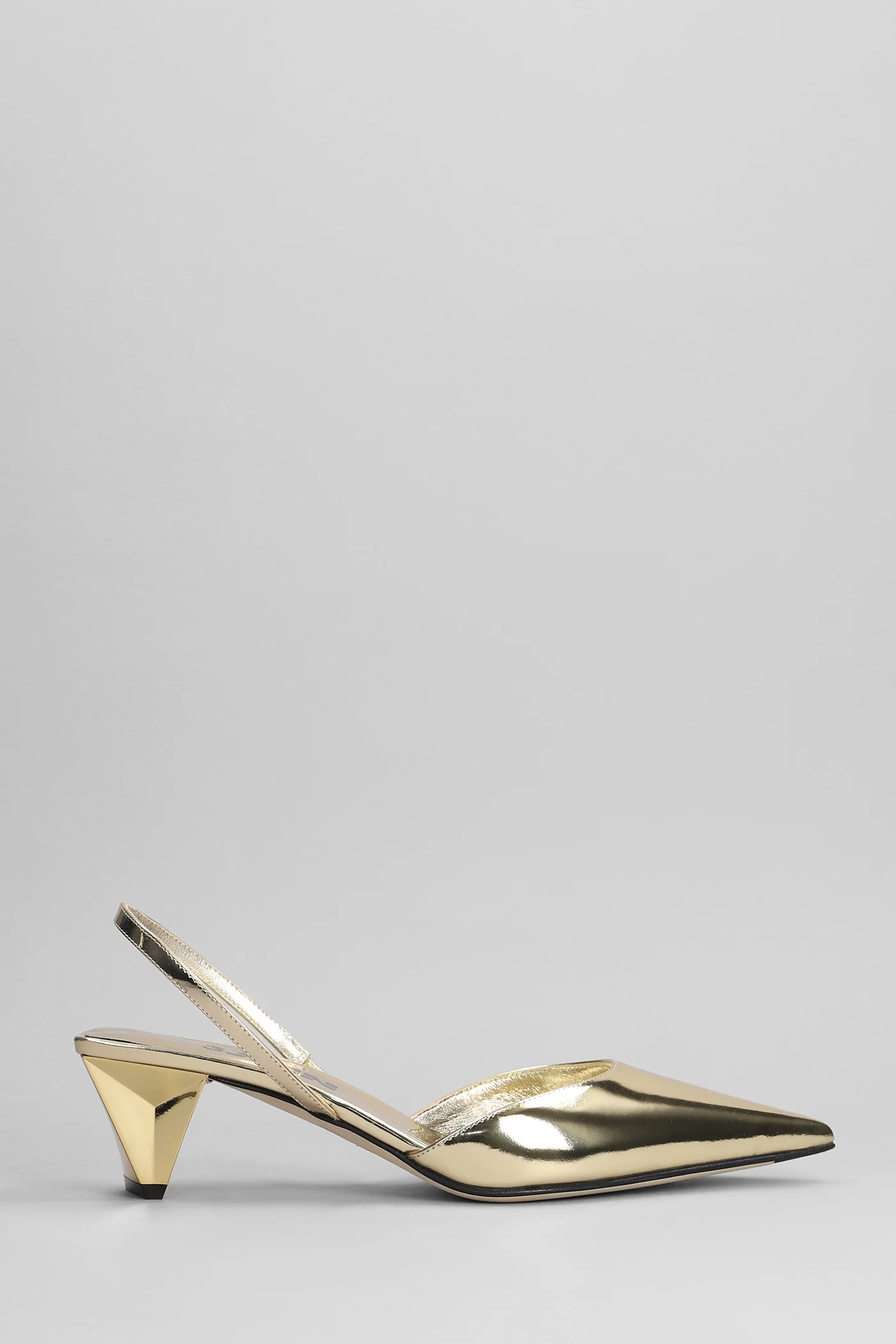 Mariel 050 Pumps in platinum leather