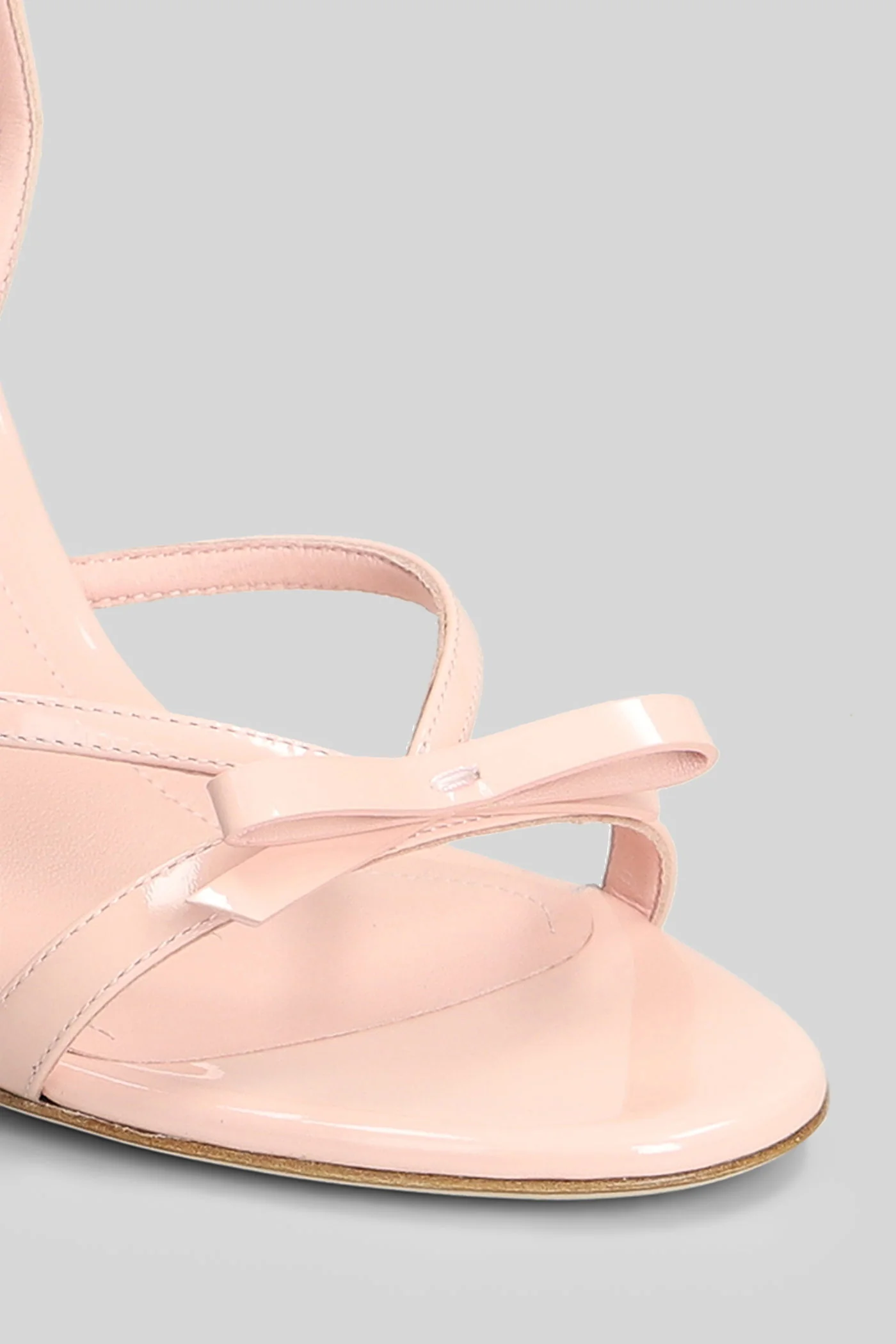 Megan 095 Sandals in rose-pink patent leather - Image 5