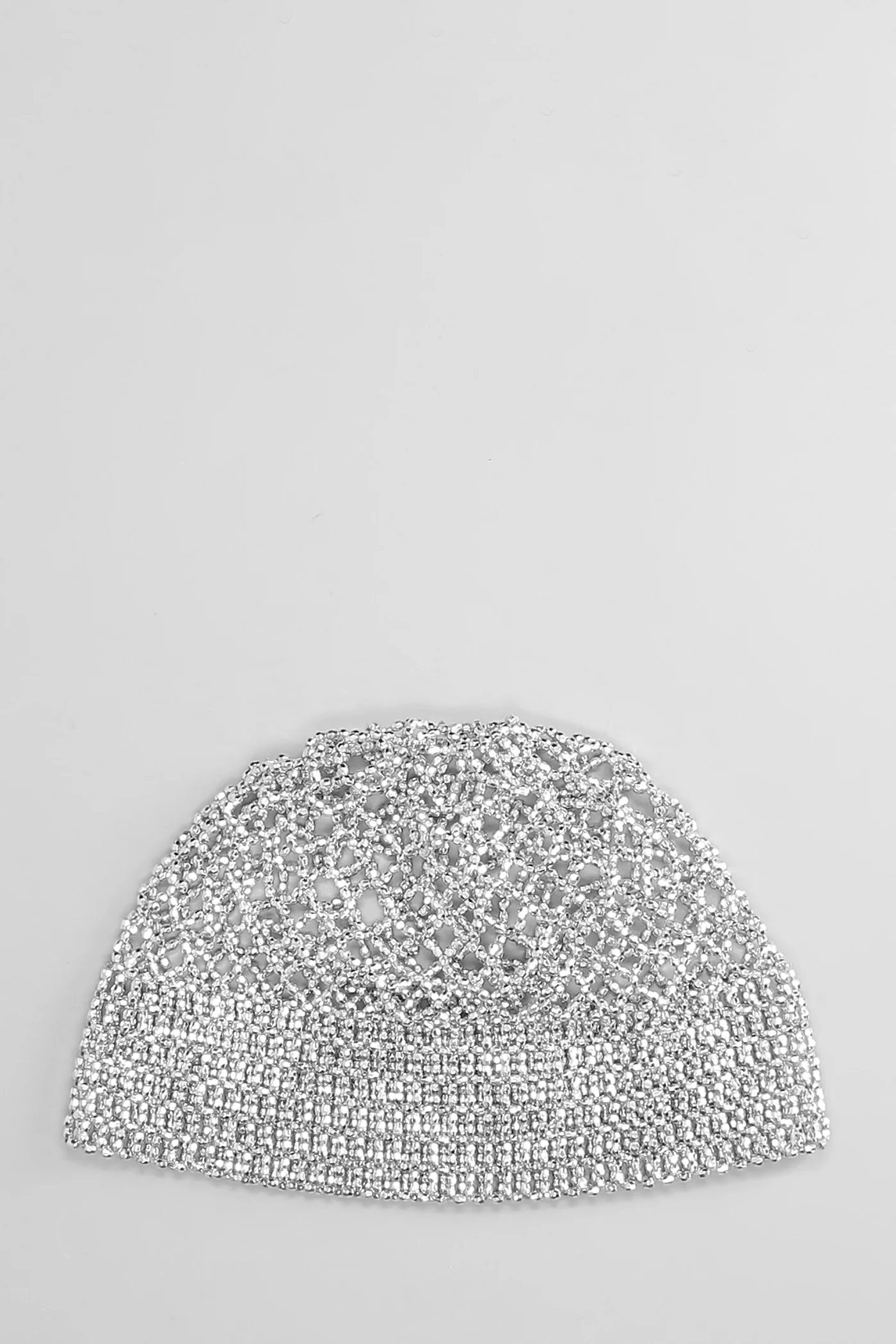 La cuffietta Hats in silver acrylic