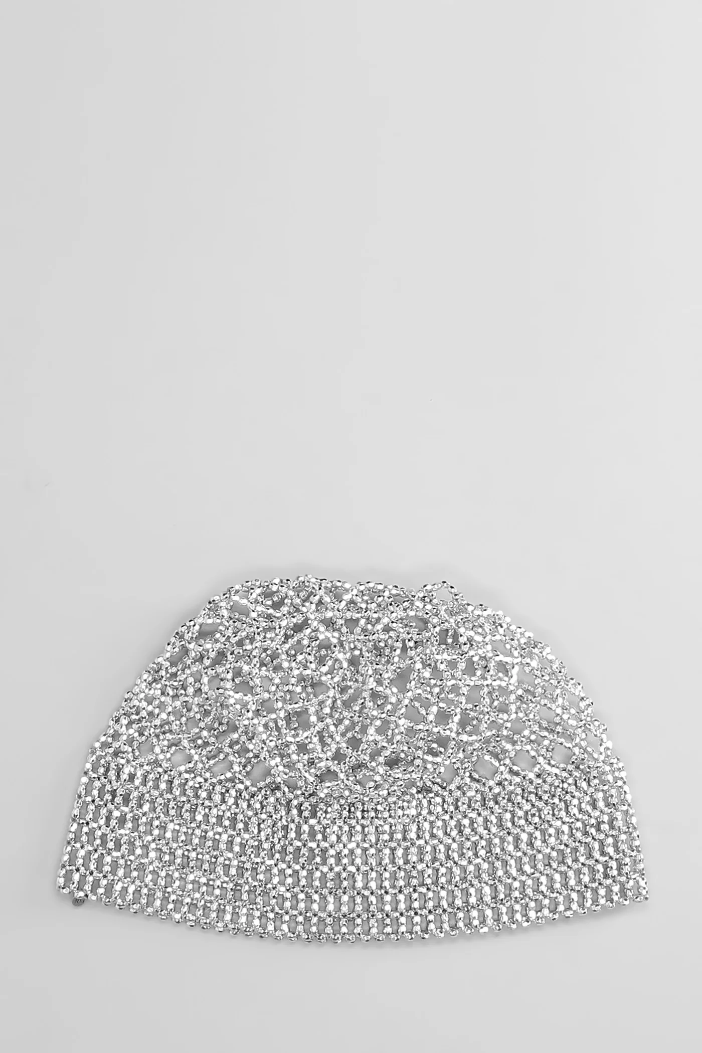 La cuffietta Hats in silver acrylic - Image 2