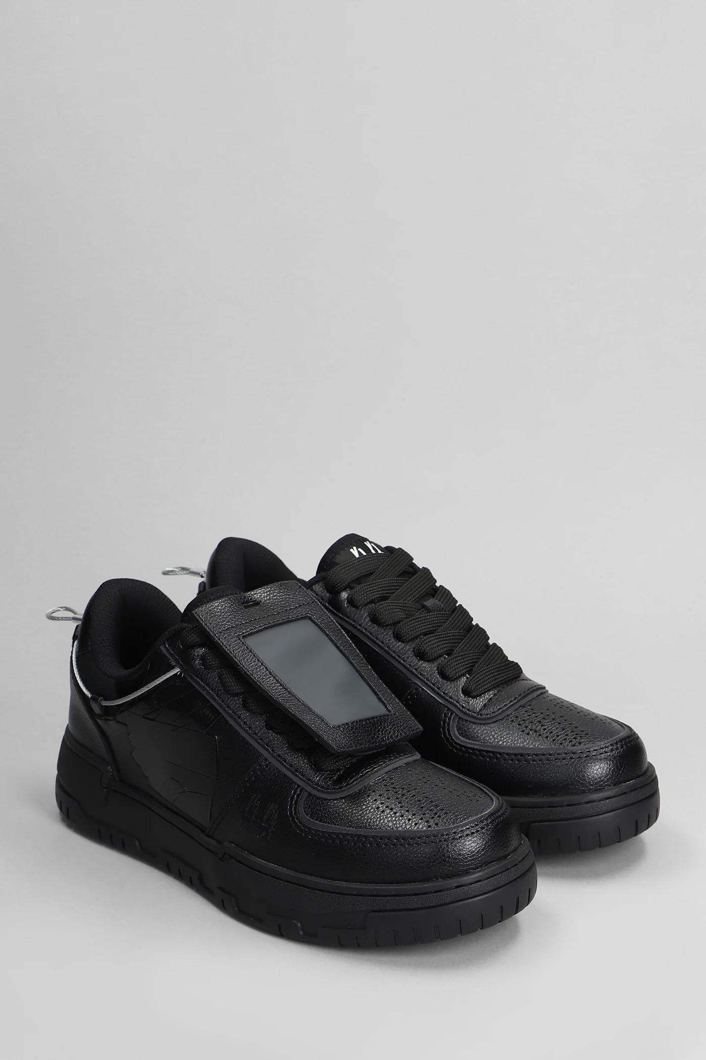 New avril Sneakers in black leather - Image 2