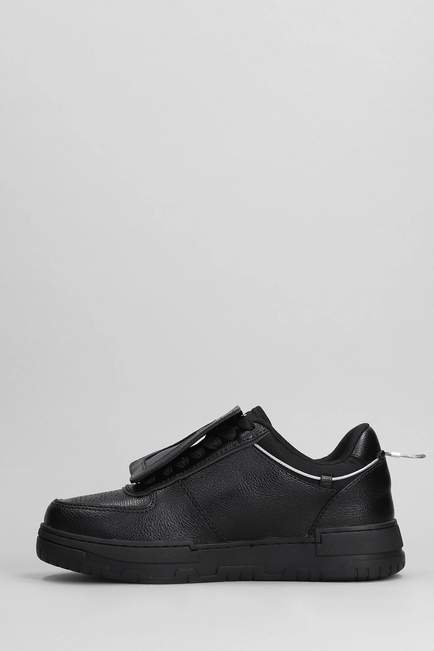 New avril Sneakers in black leather - Image 3