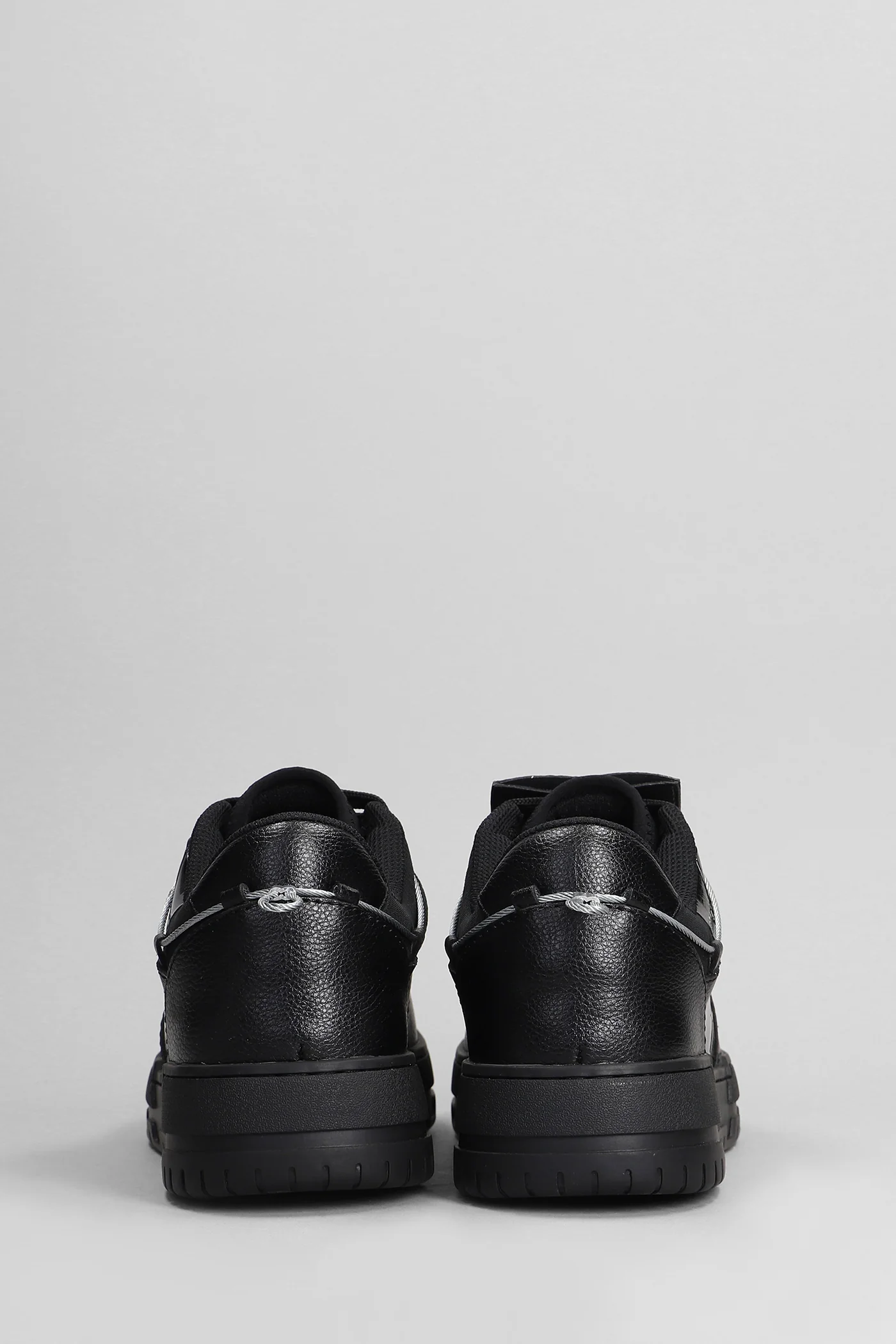 New avril Sneakers in black leather - Image 4