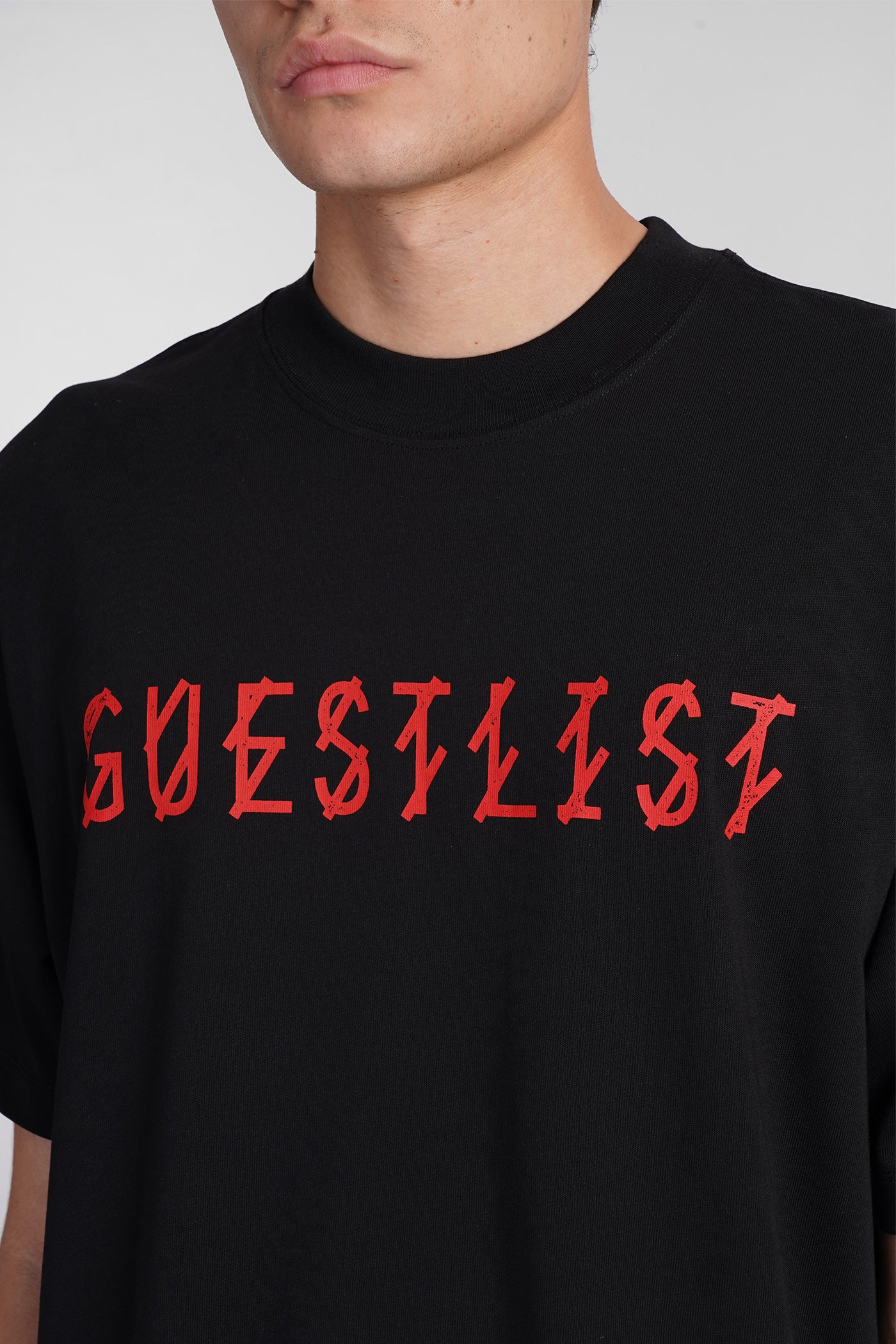 T-Shirt in black cotton - Image 5