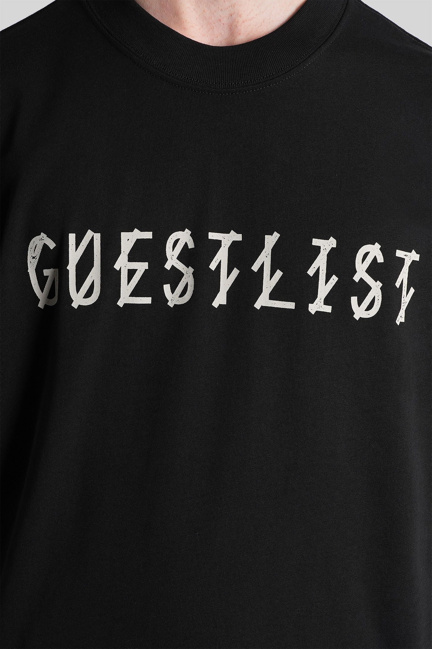 T-Shirt in black cotton - Image 5