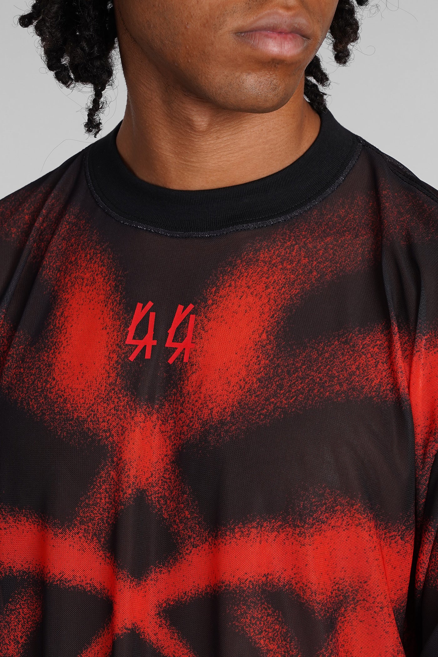 T-Shirt in black polyester - Image 5