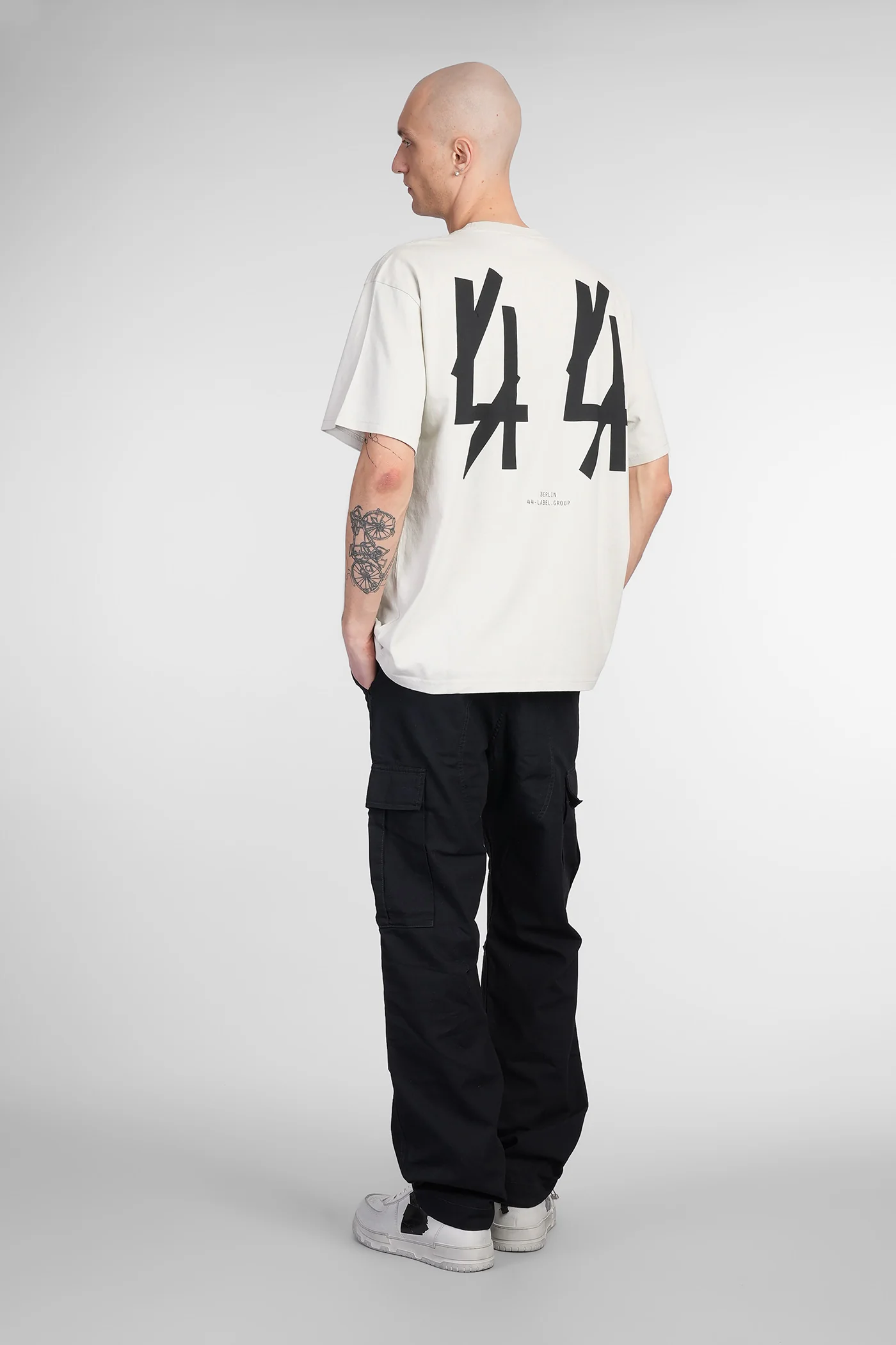 T-Shirt in grey cotton - Image 2