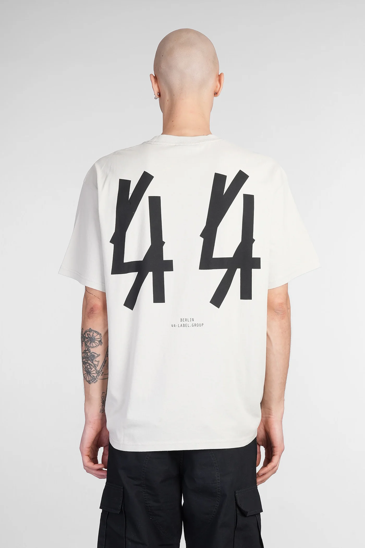 T-Shirt in grey cotton - Image 3