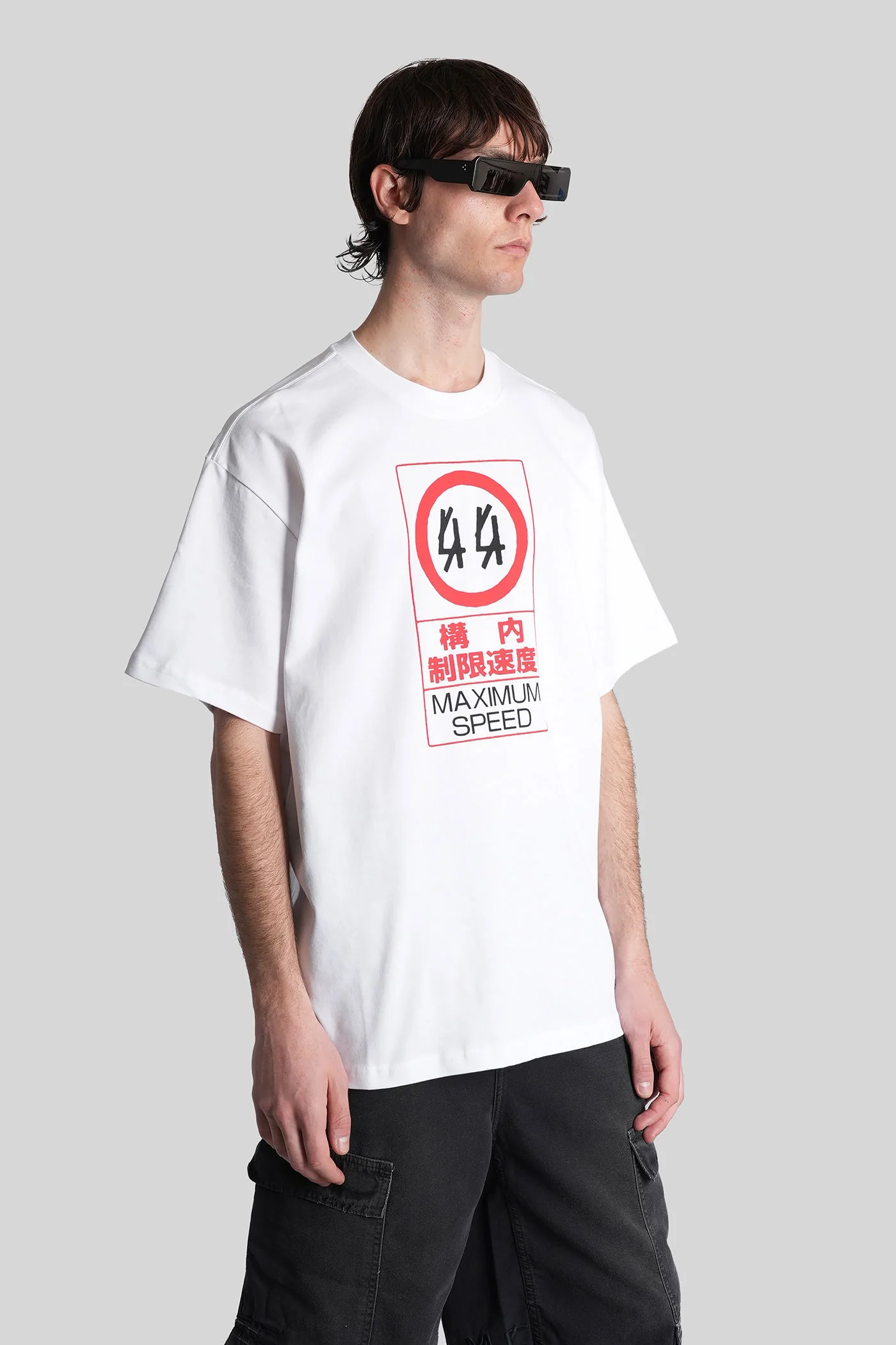 T-Shirt in white cotton - Image 3