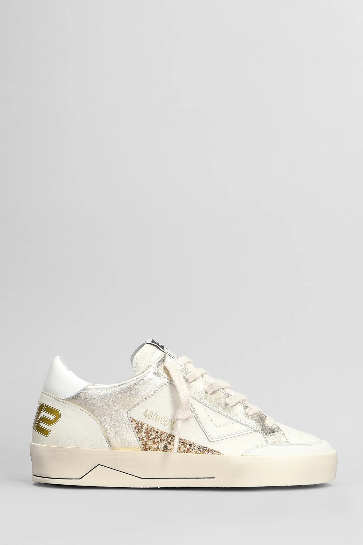 Kyle Sneakers in white leather