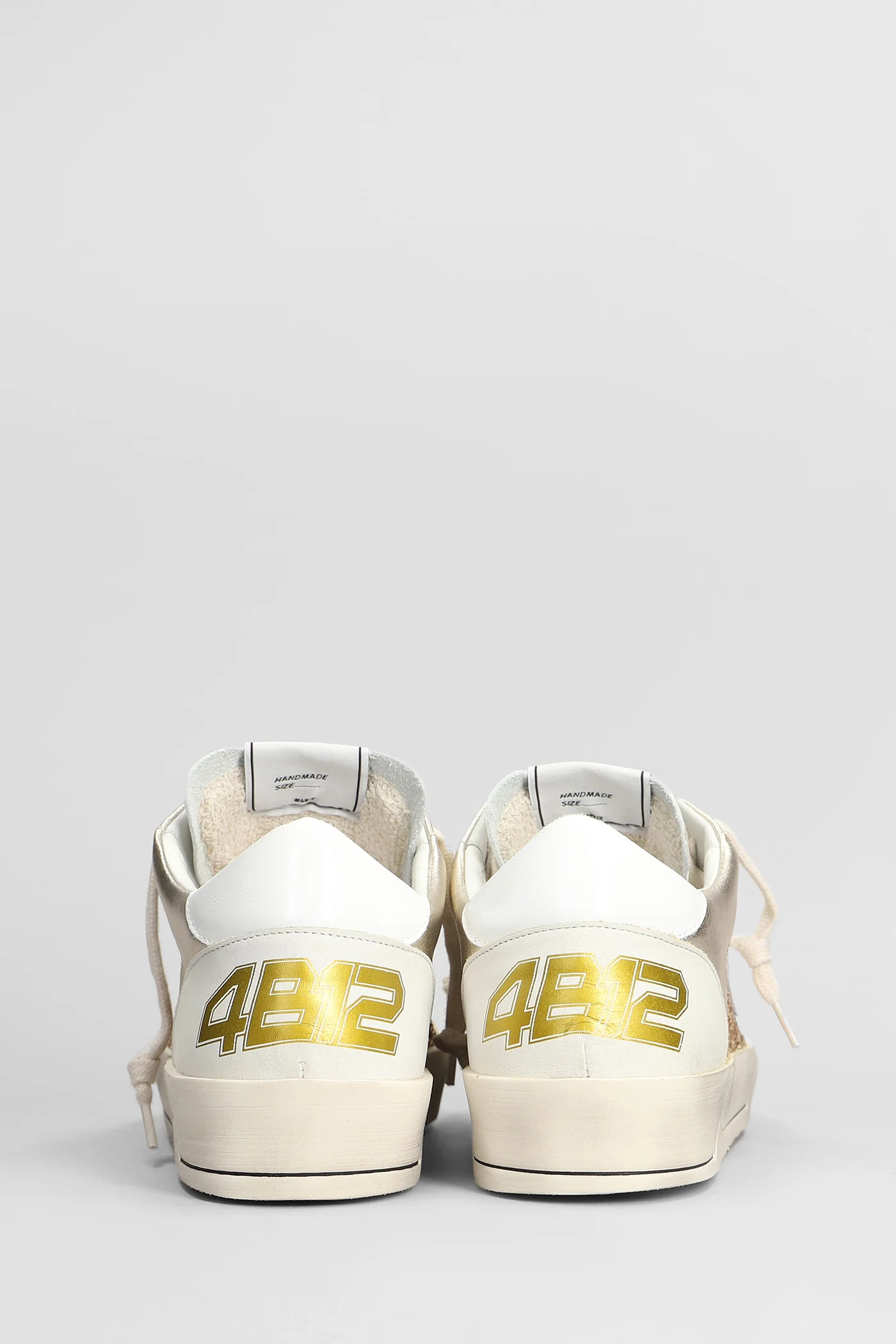 Kyle Sneakers in white leather - Image 4