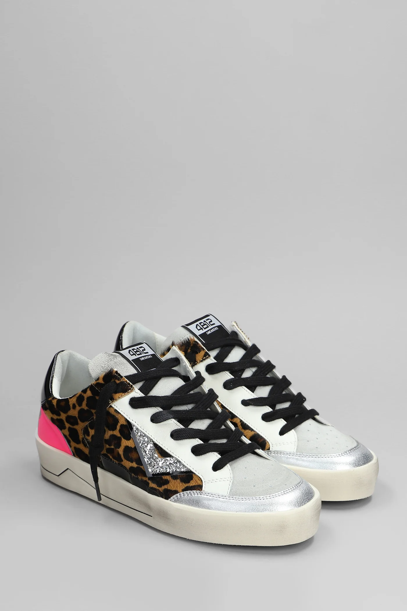 Kyle Sneakers in white leather - Image 2