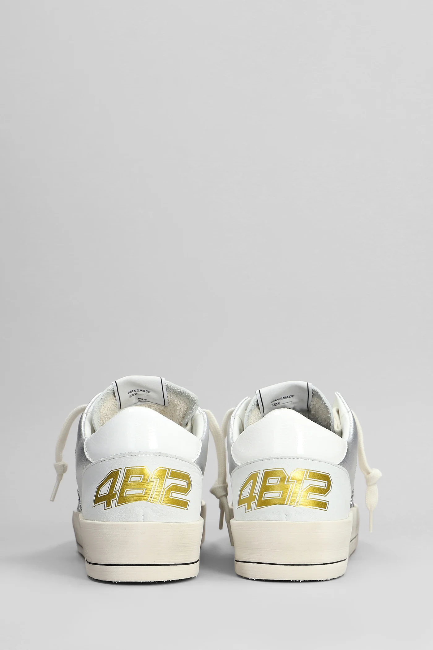 Kyle Sneakers in white leather - Image 4