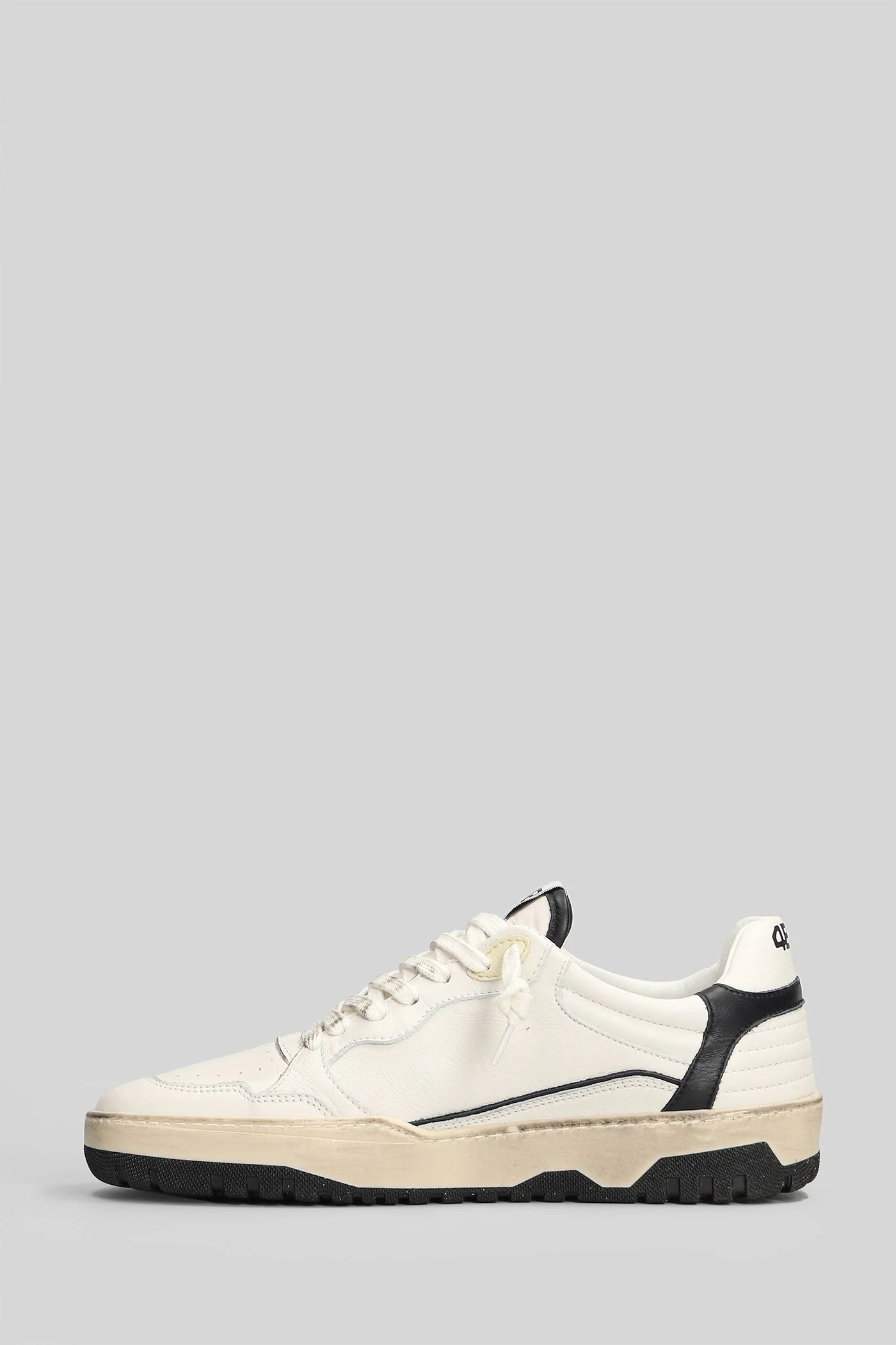 Olimpia Sneakers in white leather - Image 3