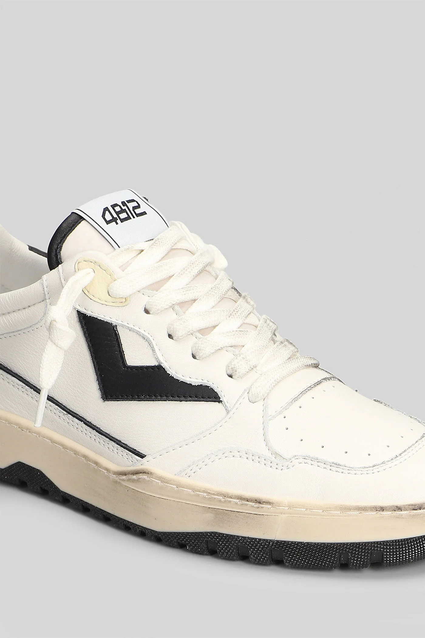 Olimpia Sneakers in white leather - Image 5