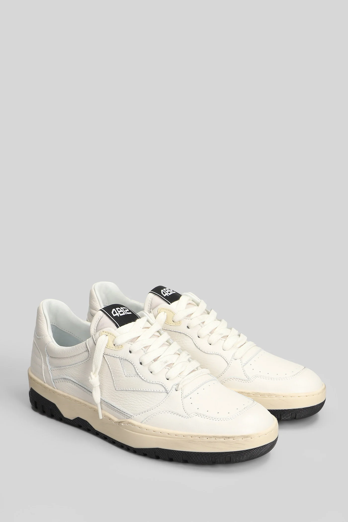 Olimpia Sneakers in white leather - Image 2