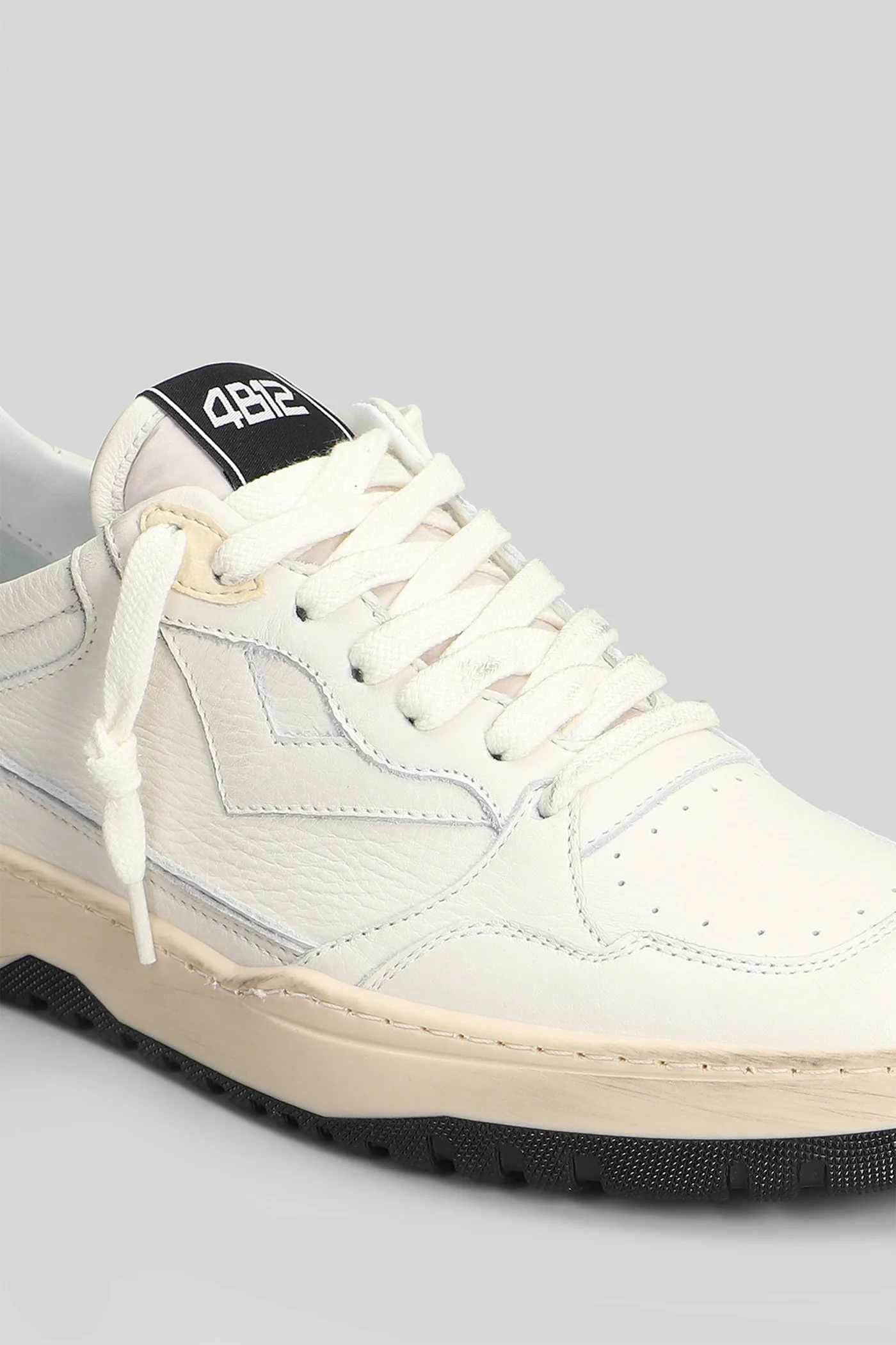 Olimpia Sneakers in white leather - Image 5
