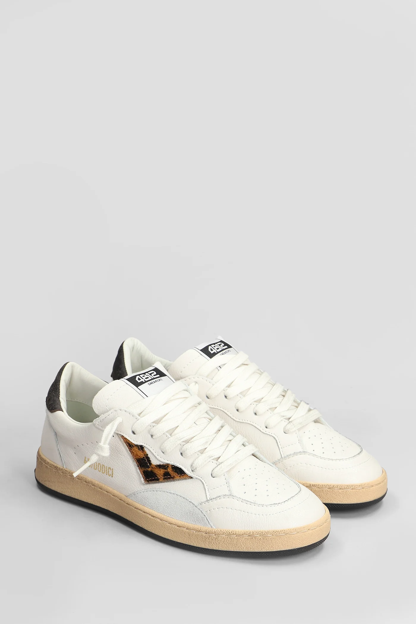 Play New Sneakers in white leather - Image 2