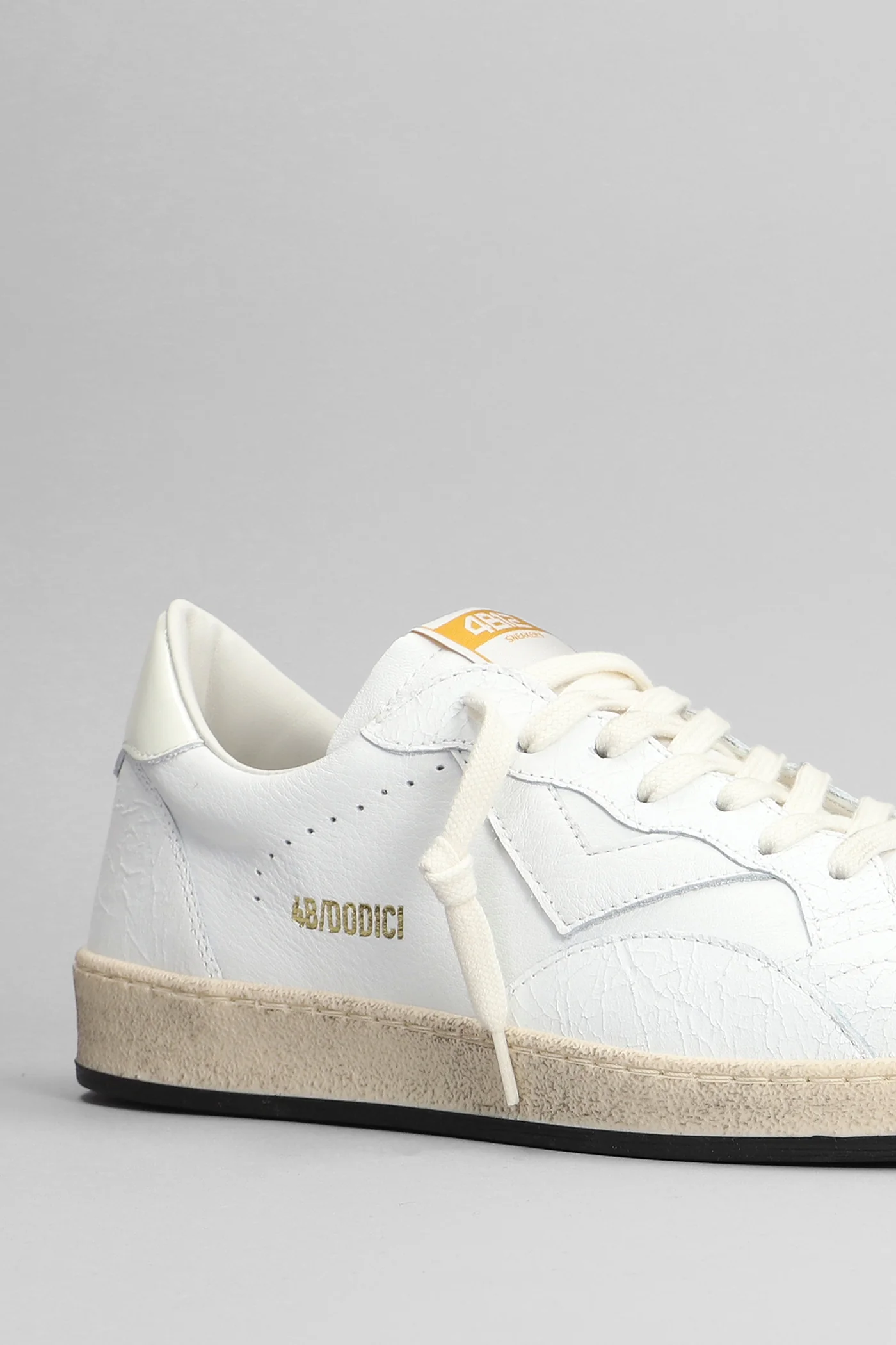 Play New Sneakers in white leather - Image 5