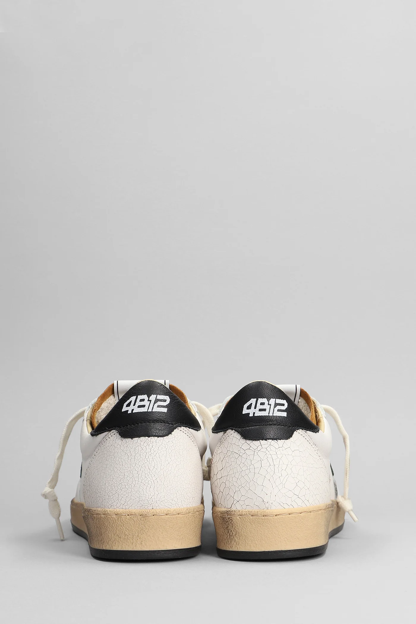 Play New Sneakers in white leather - Image 4