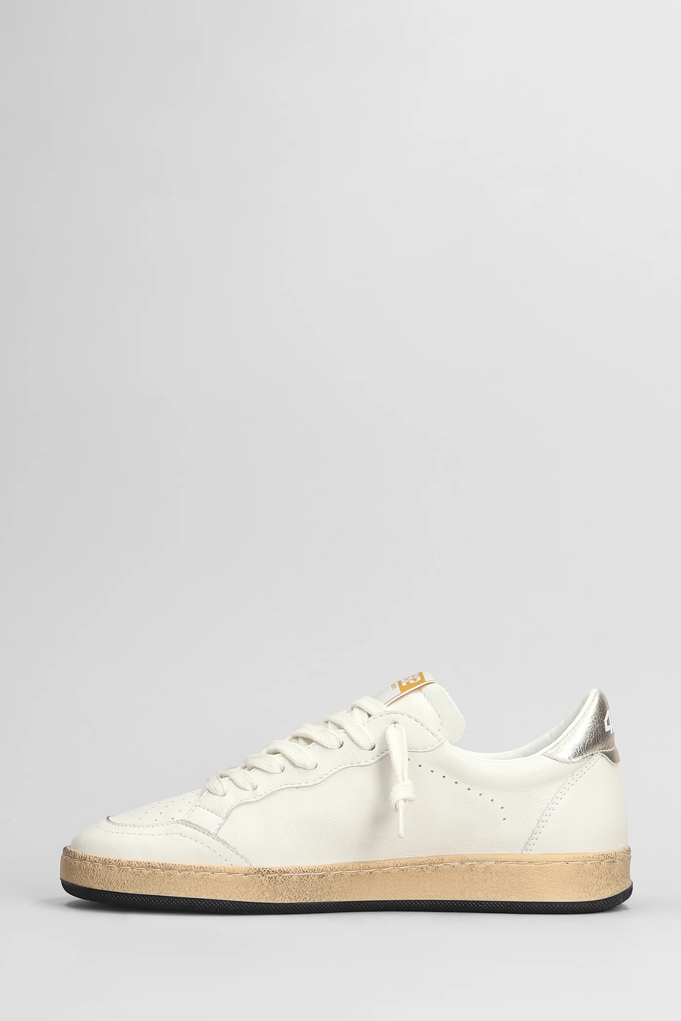 Play New Sneakers in white leather - Image 3