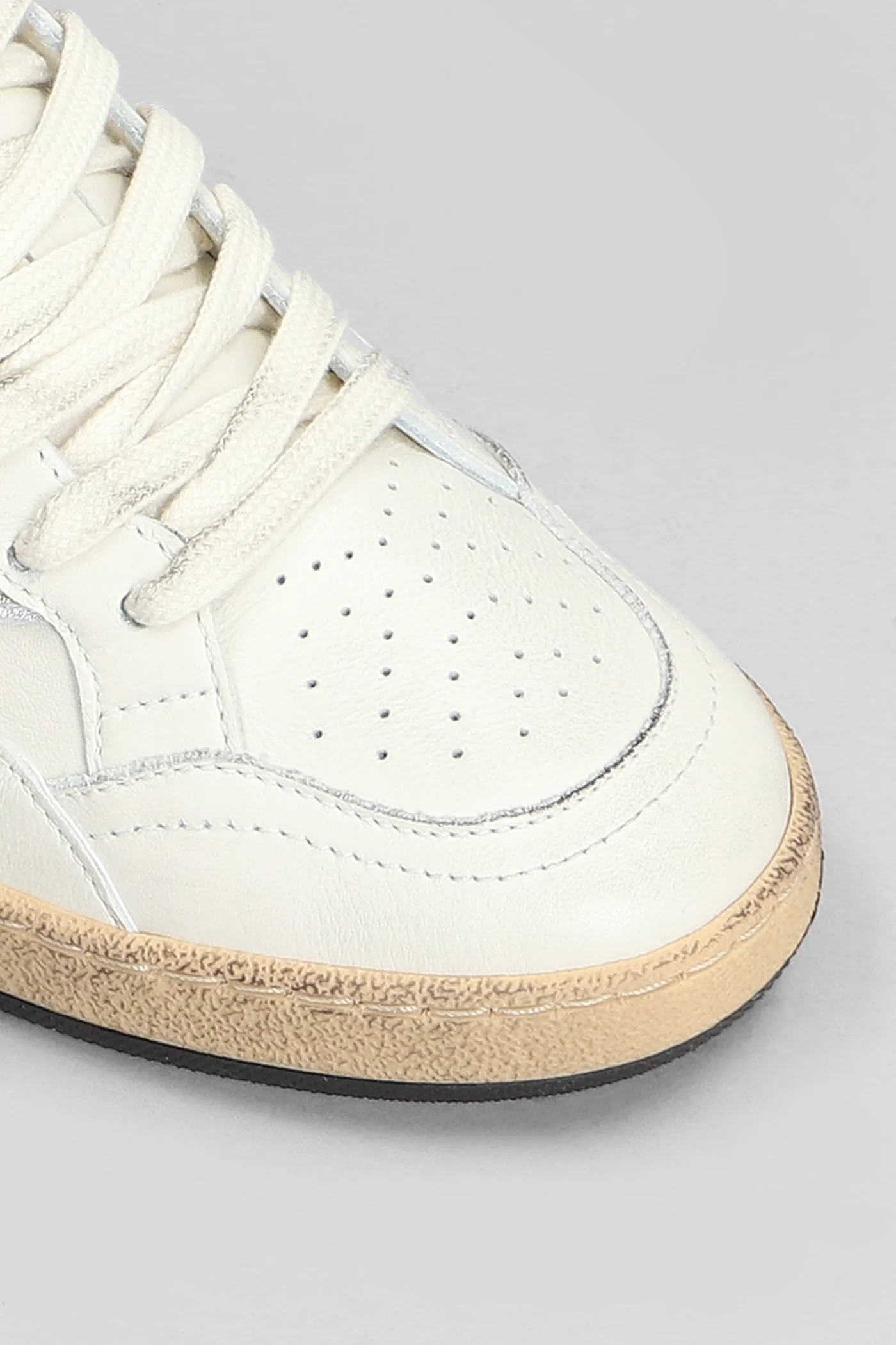 Play New Sneakers in white leather - Image 5