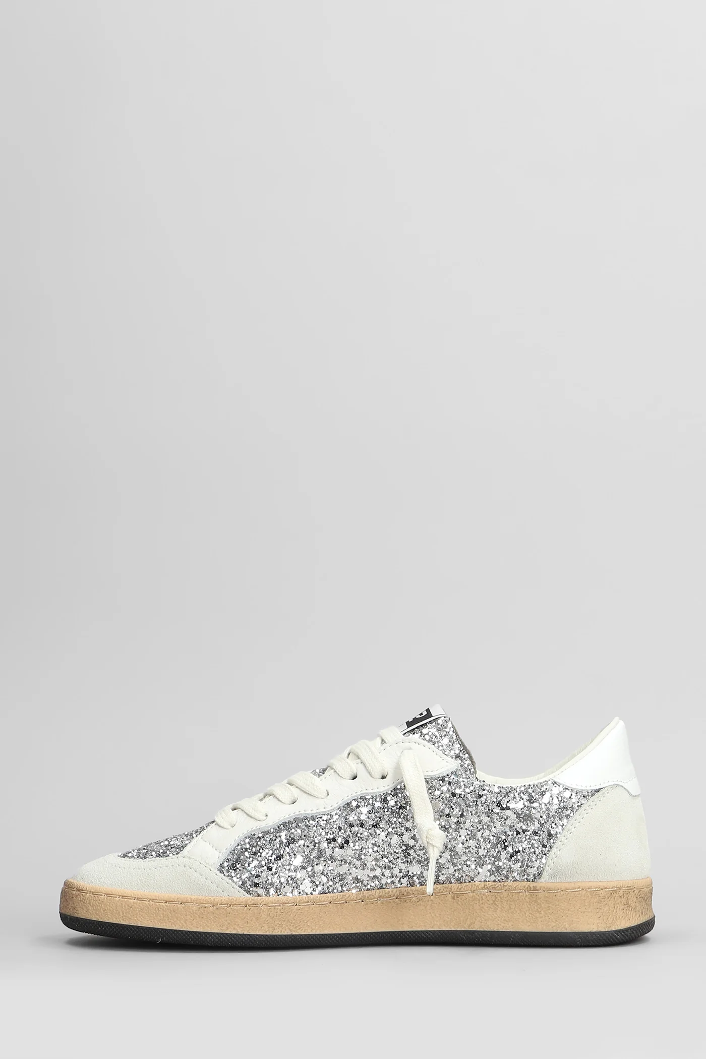 Playnew Sneakers in white glitter - Image 3