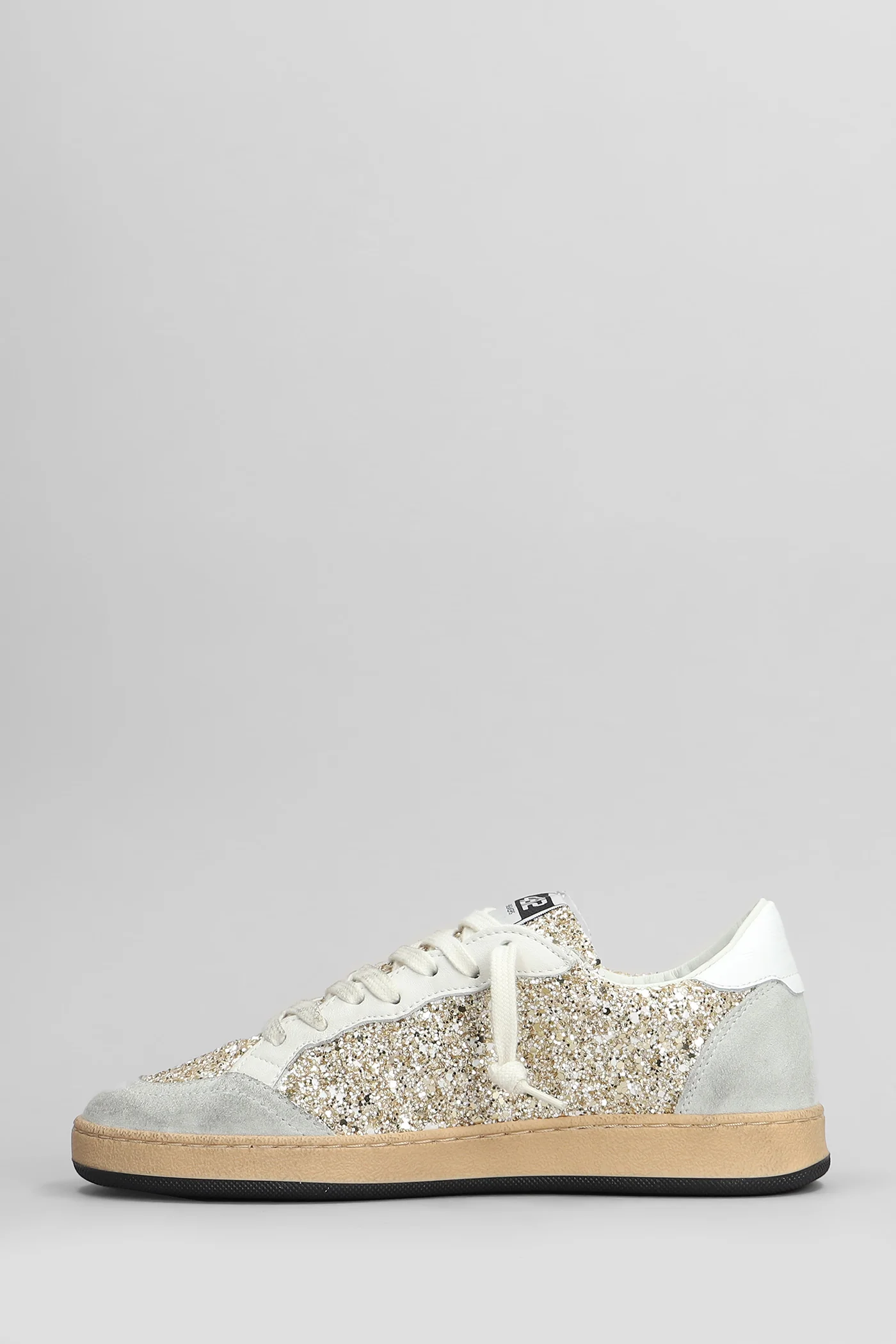 Playnew Sneakers in white glitter - Image 3