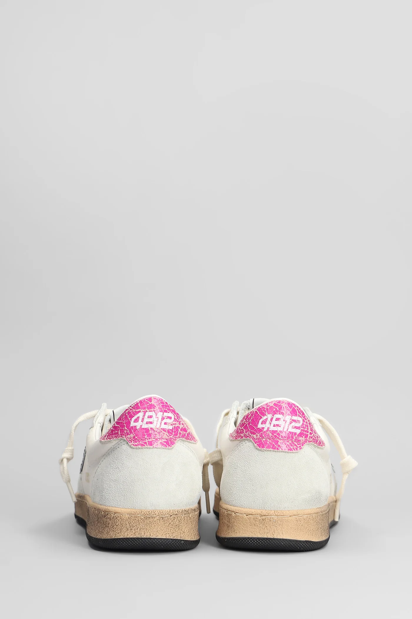 Playnew Sneakers in white leather - Image 4