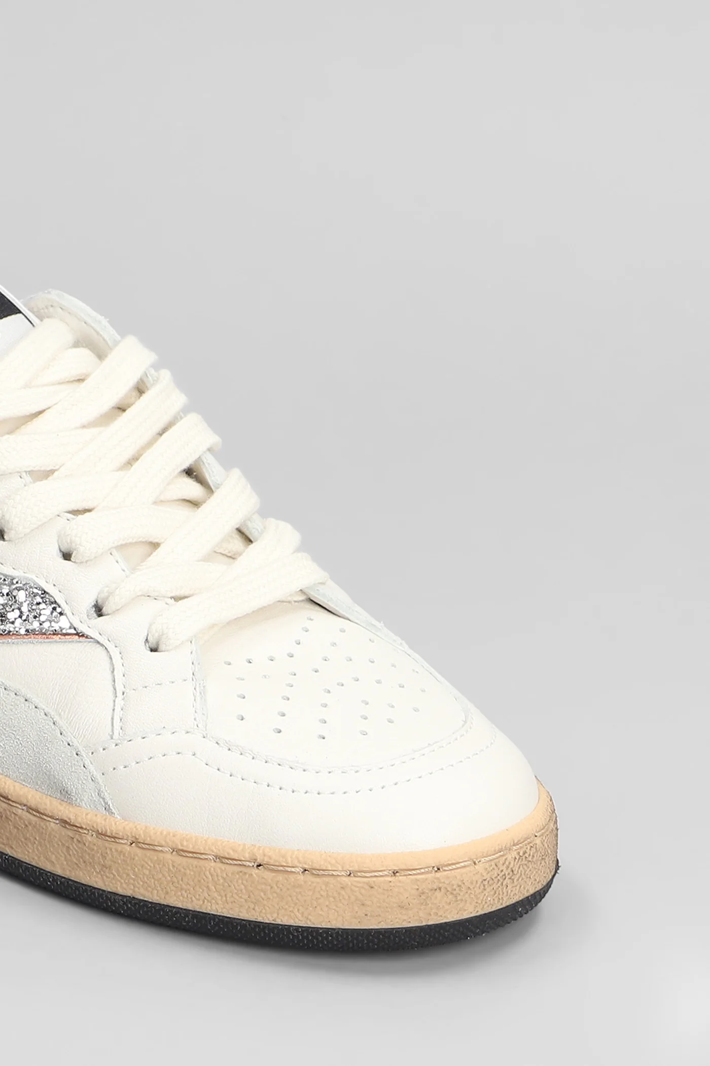 Playnew Sneakers in white leather - Image 5