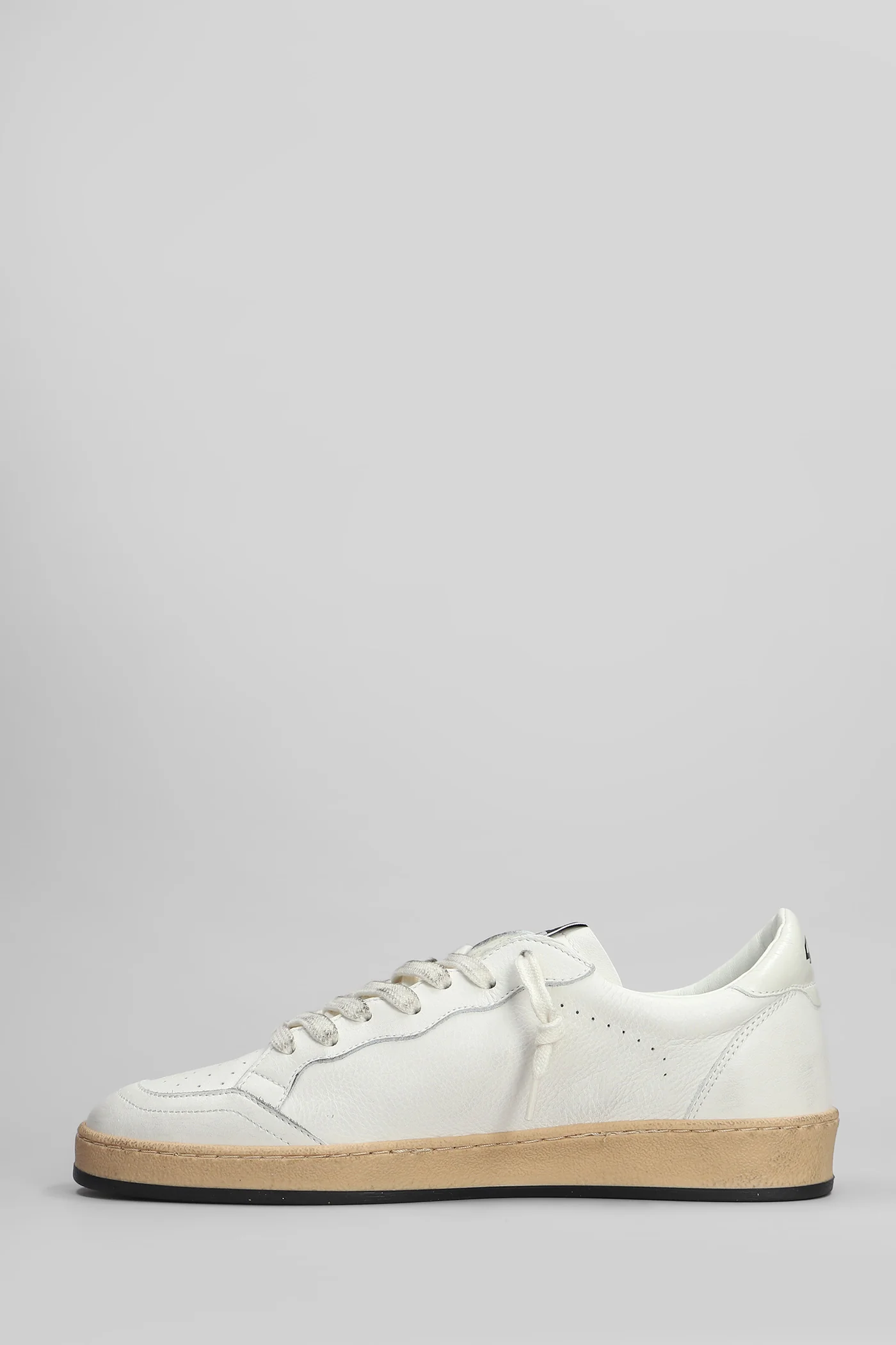Playnew Sneakers in white leather - Image 3