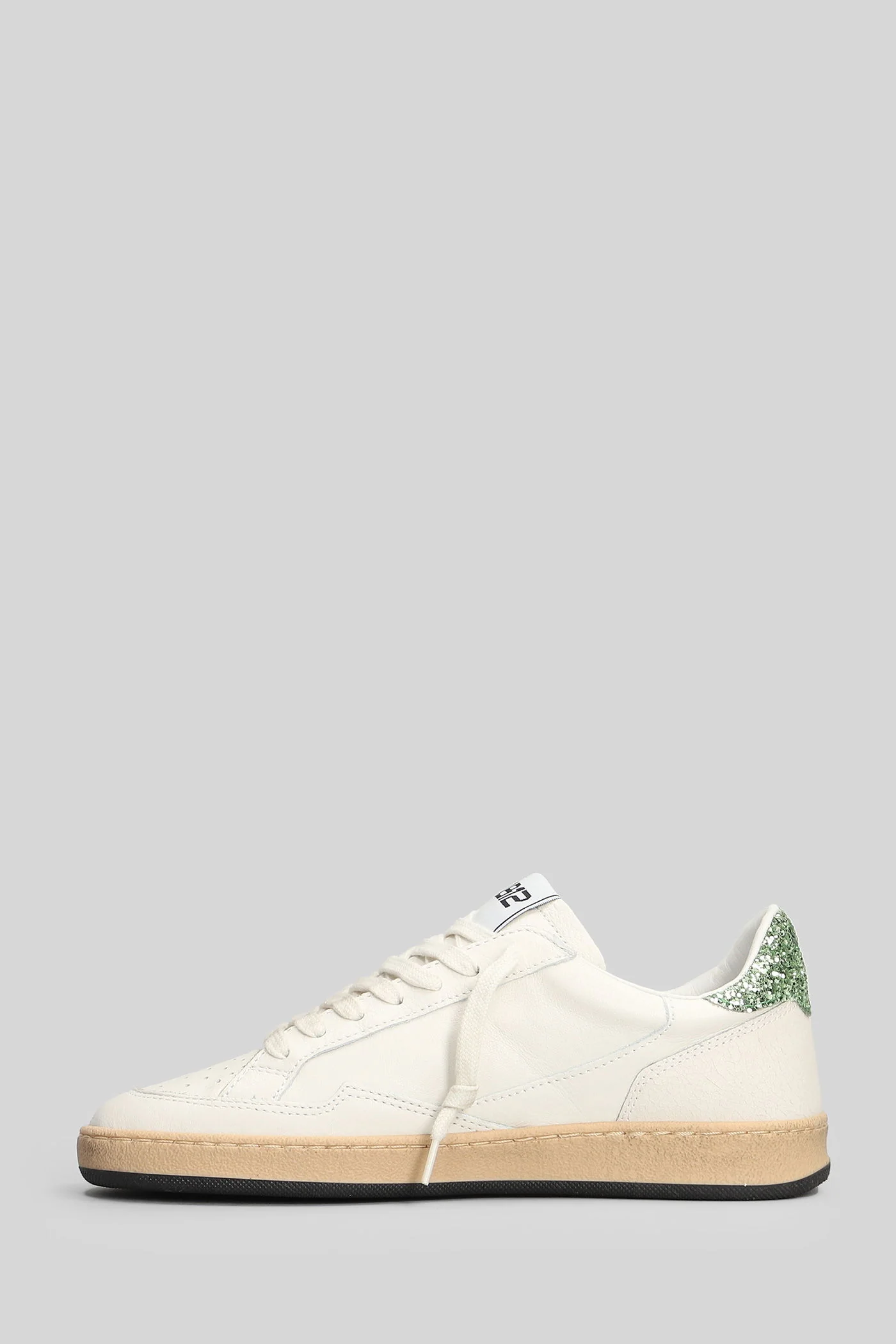 Playnew Sneakers in white leather - Image 3