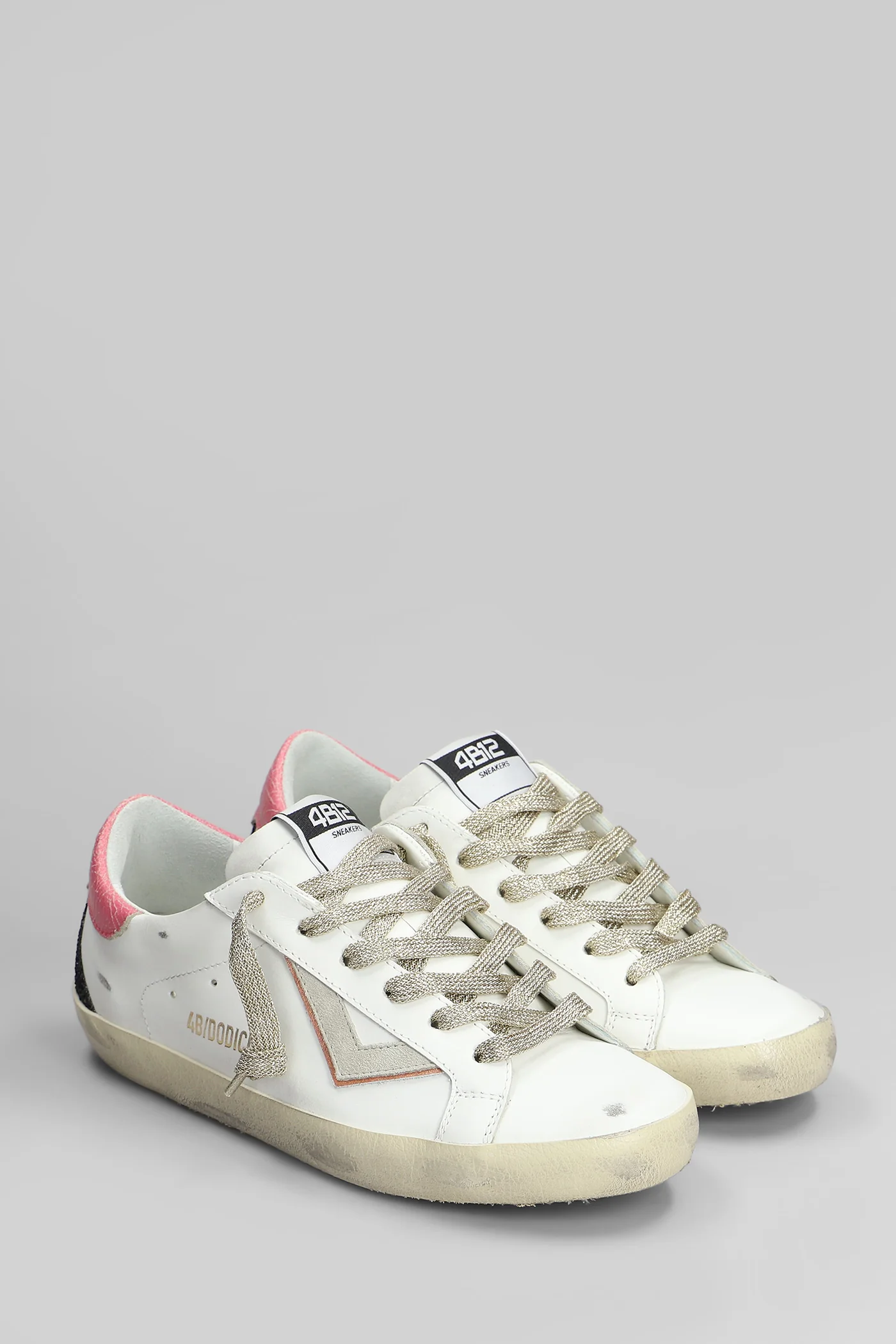 Suprime Sneakers in white leather - Image 2