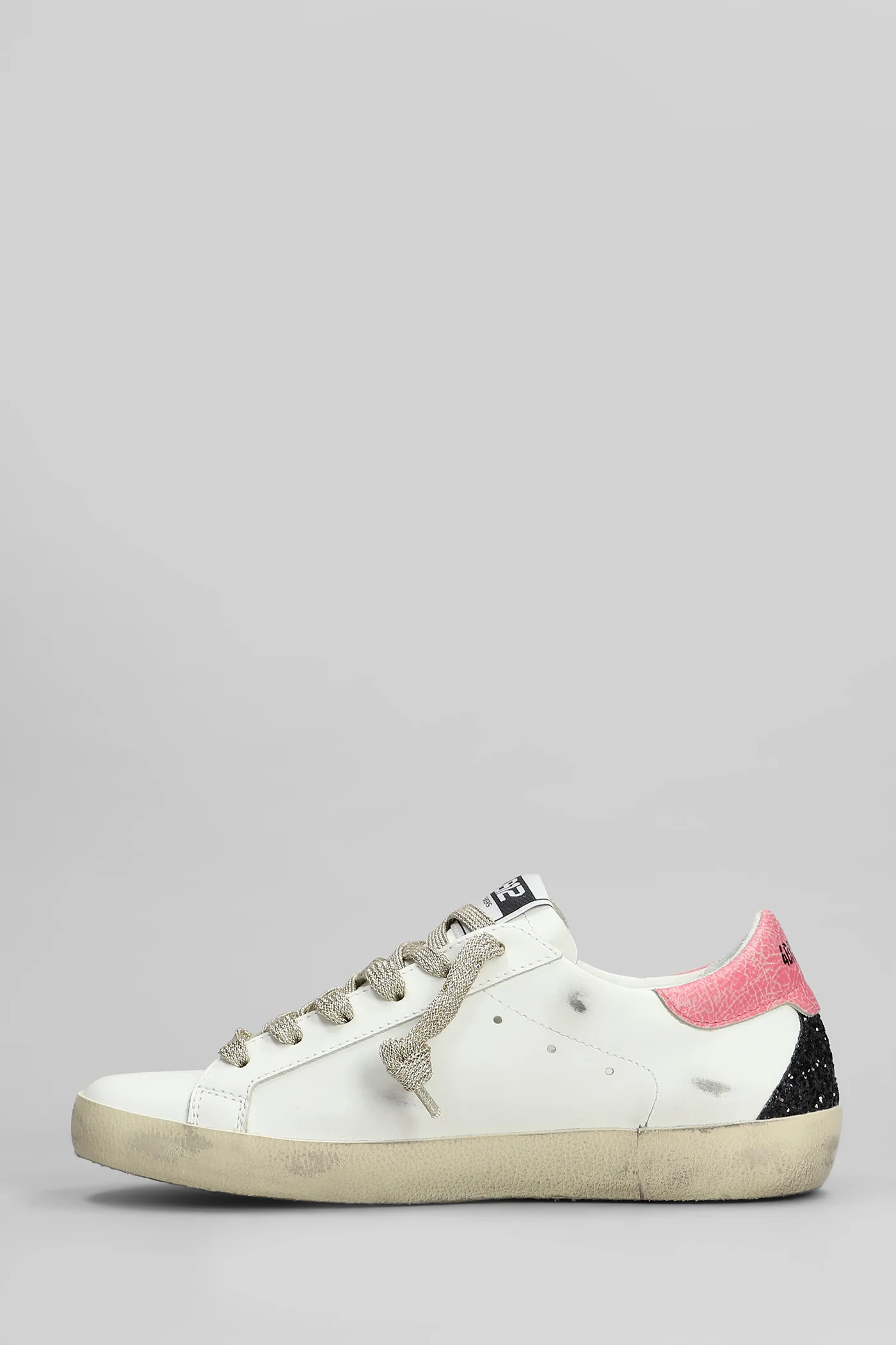 Suprime Sneakers in white leather - Image 3