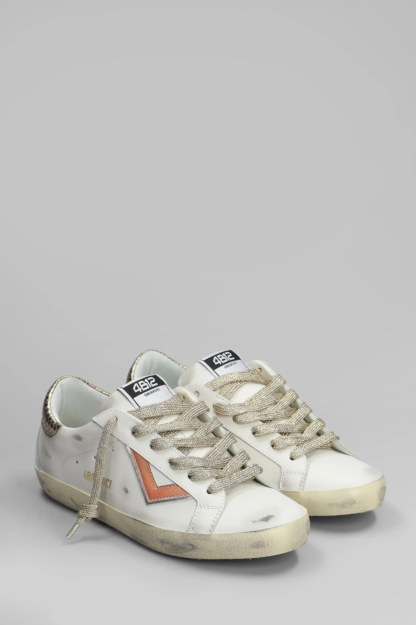Suprime Sneakers in white leather - Image 2