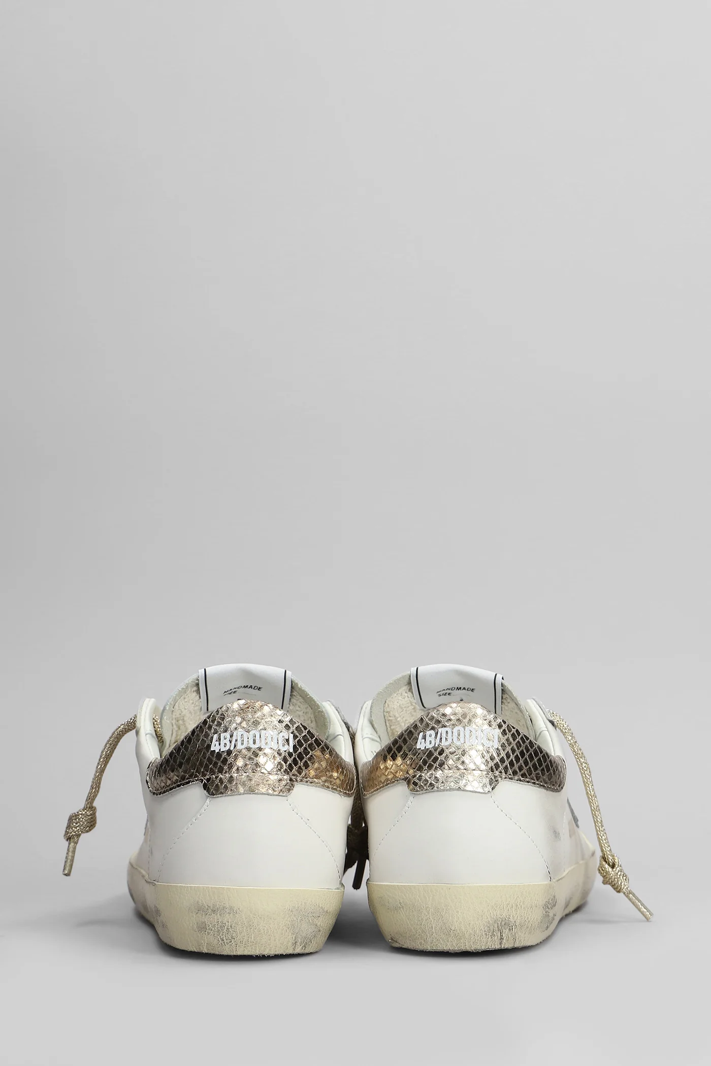 Suprime Sneakers in white leather - Image 4