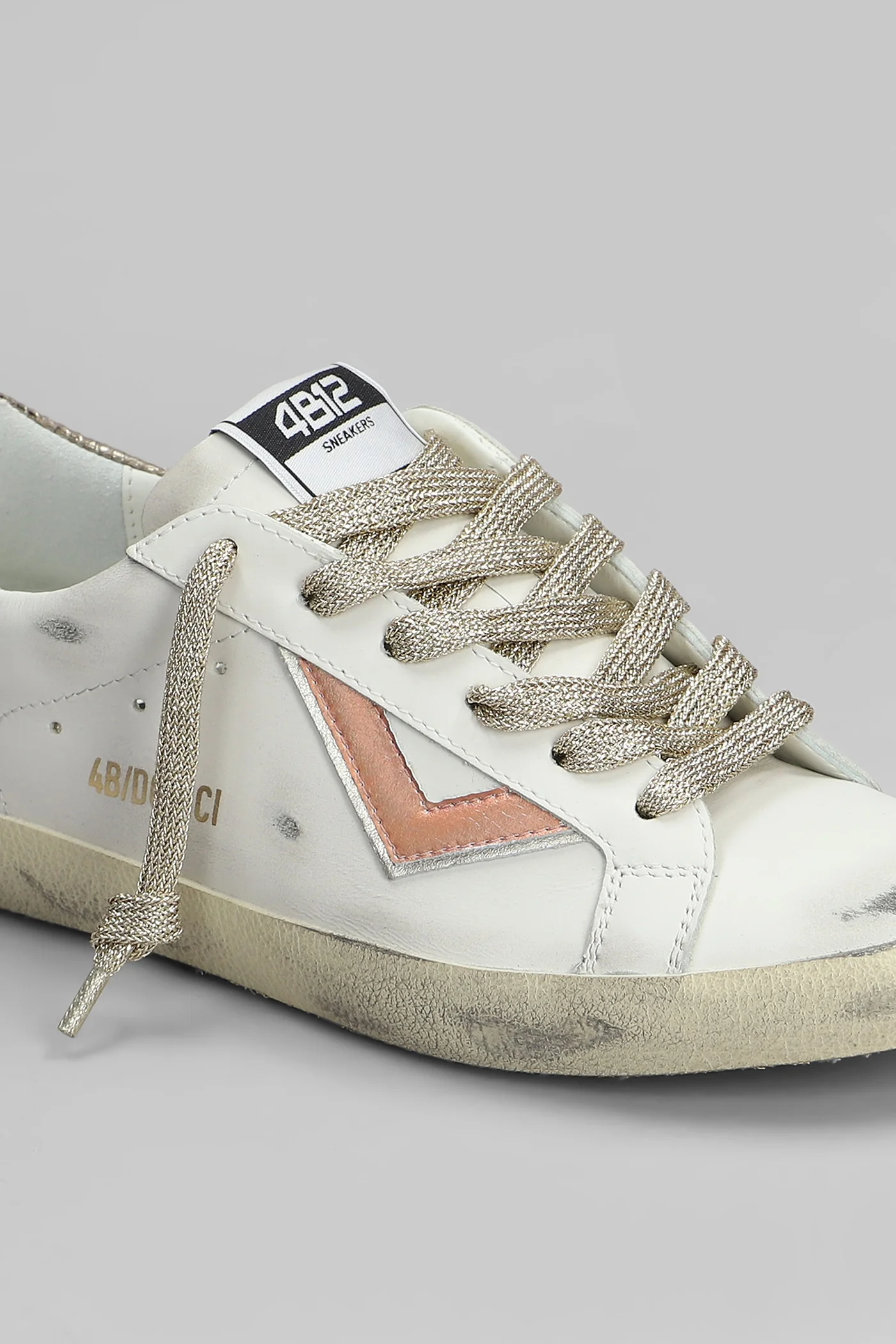 Suprime Sneakers in white leather - Image 5
