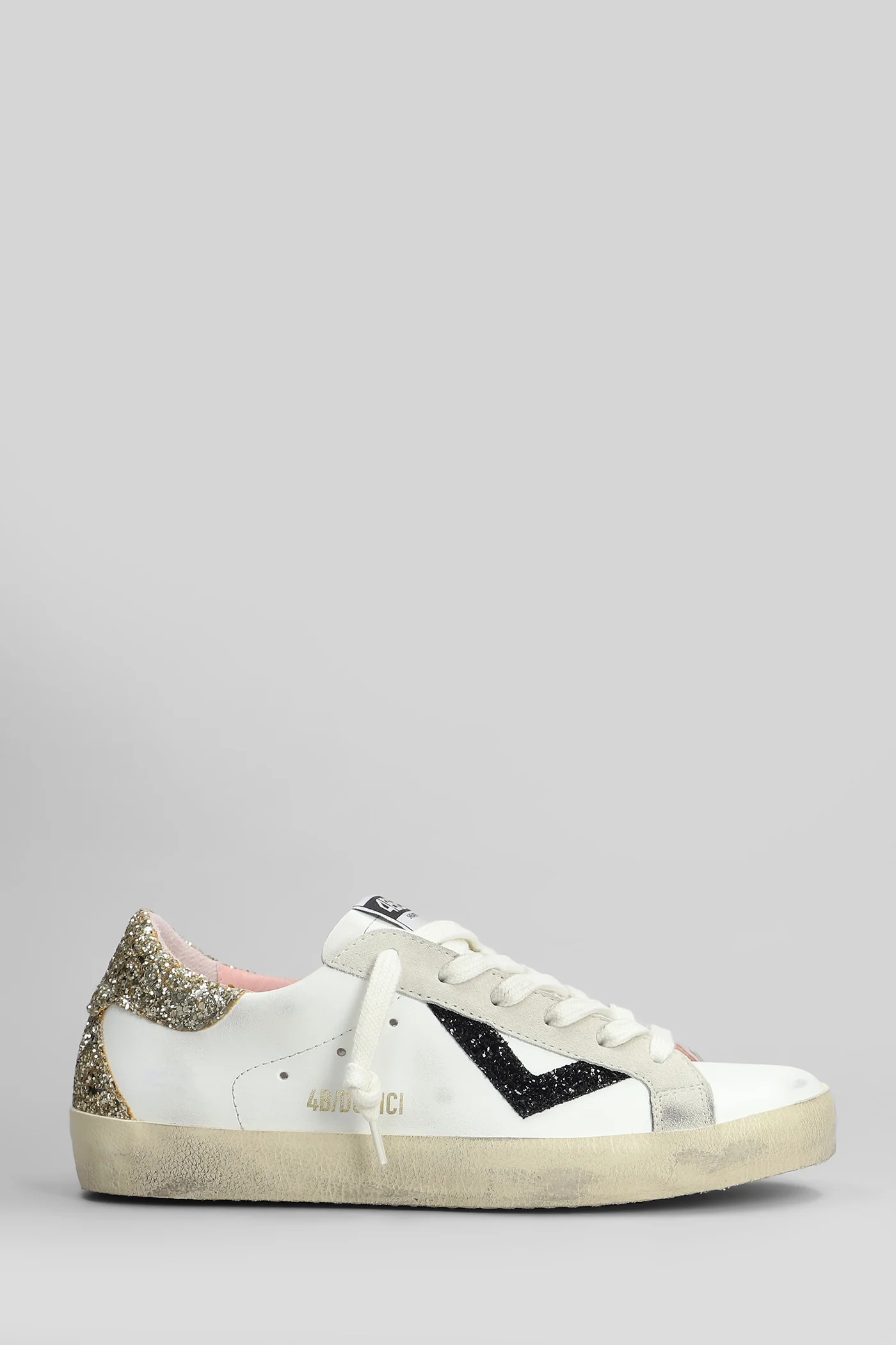 Suprime Sneakers in white leather