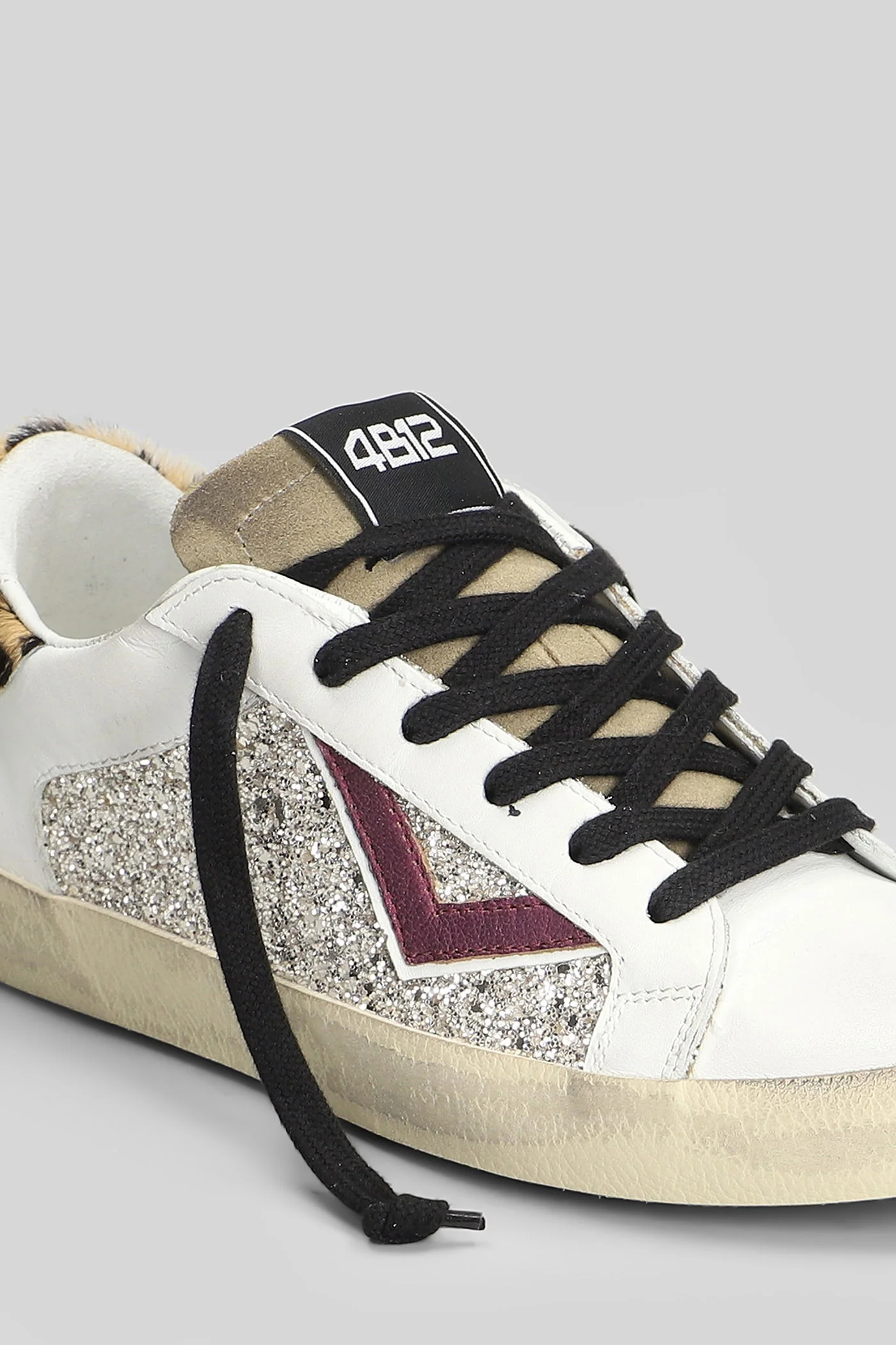 Suprime Sneakers in white leather - Image 5