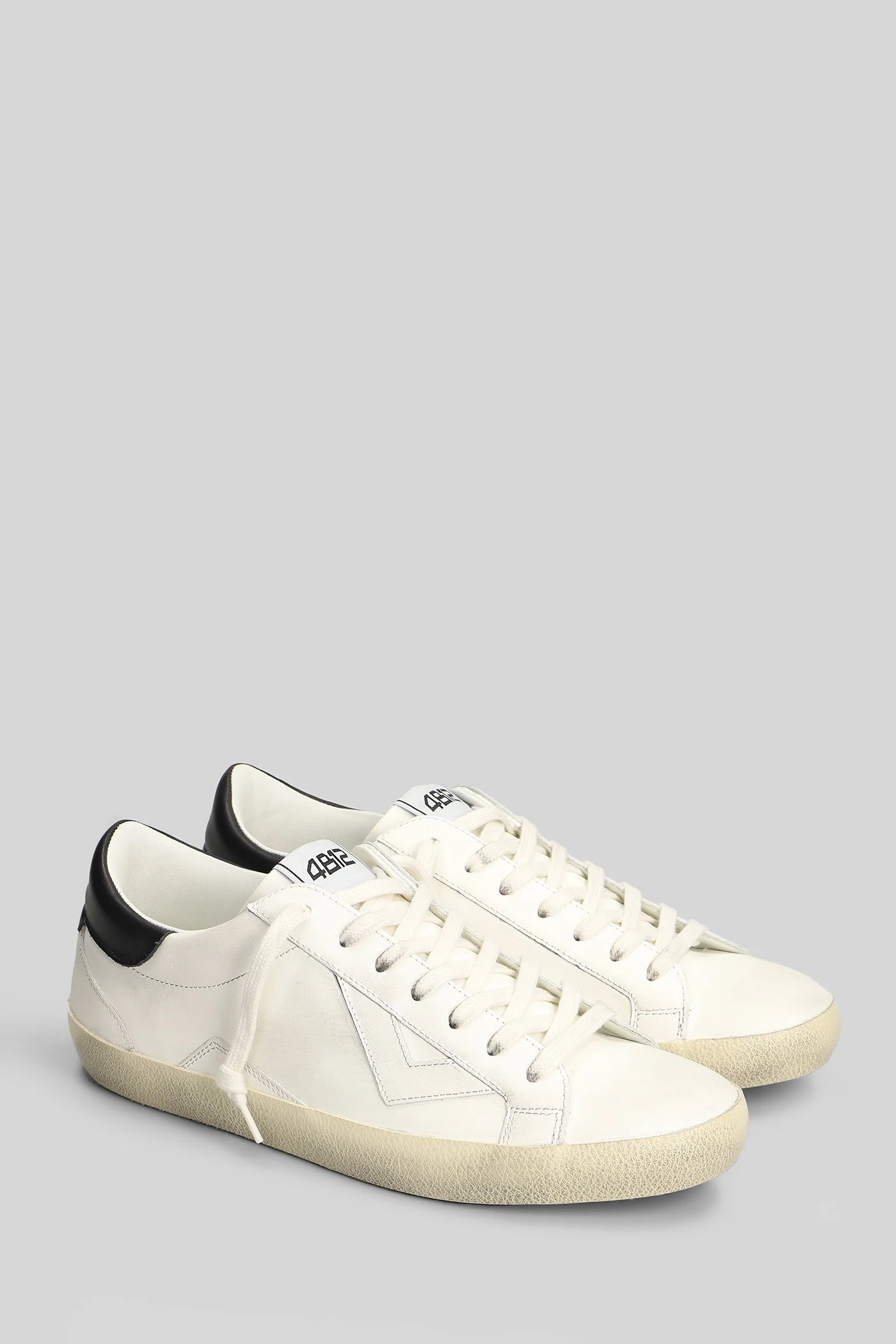 Suprime Sneakers in white leather - Image 2