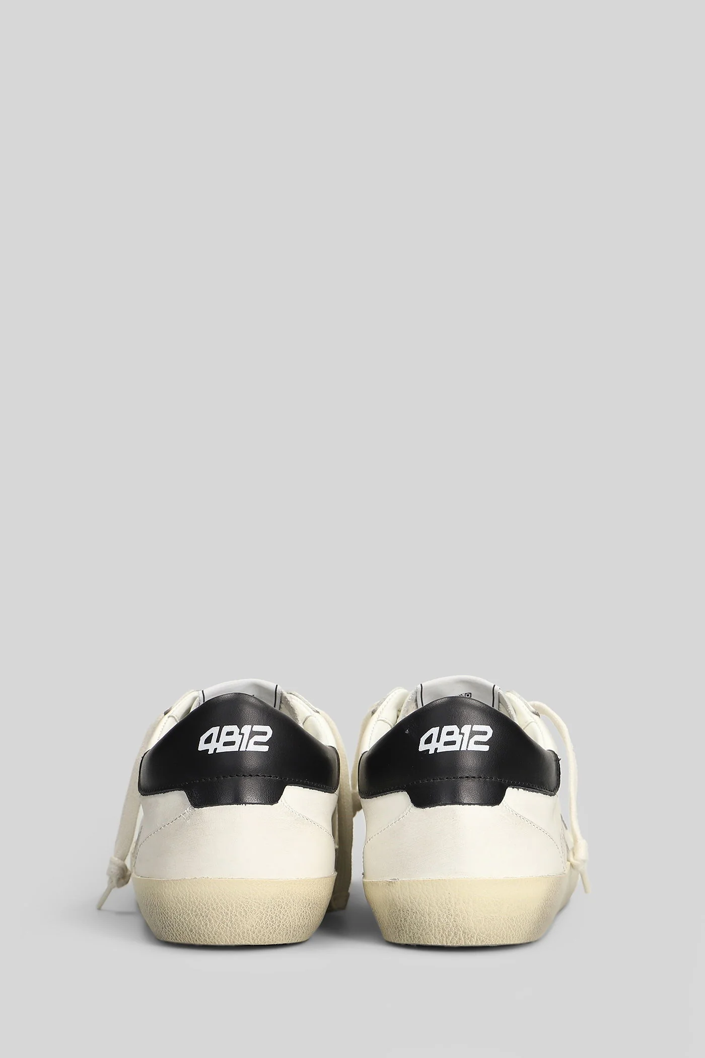 Suprime Sneakers in white leather - Image 4
