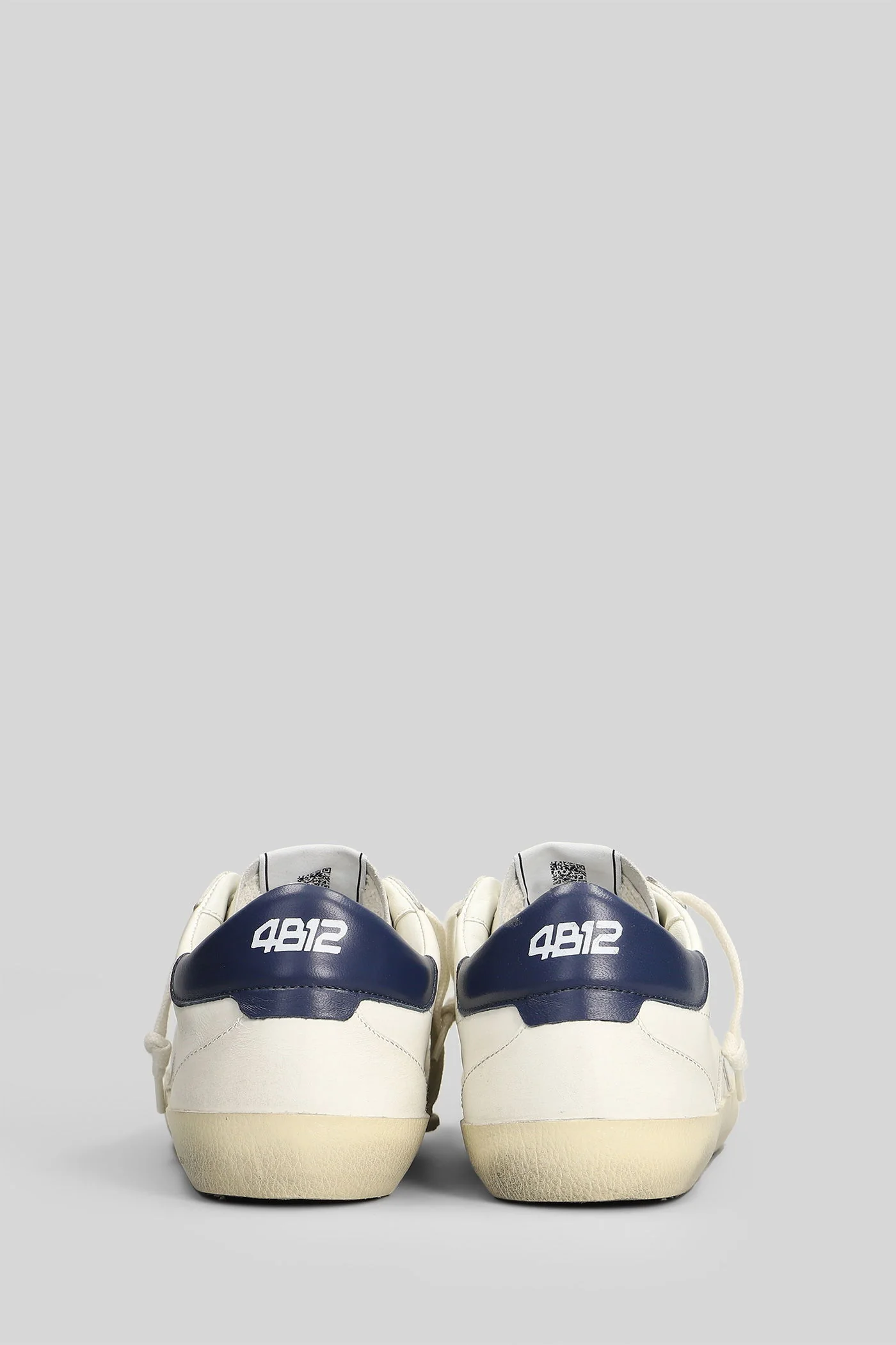 Suprime Sneakers in white leather - Image 4
