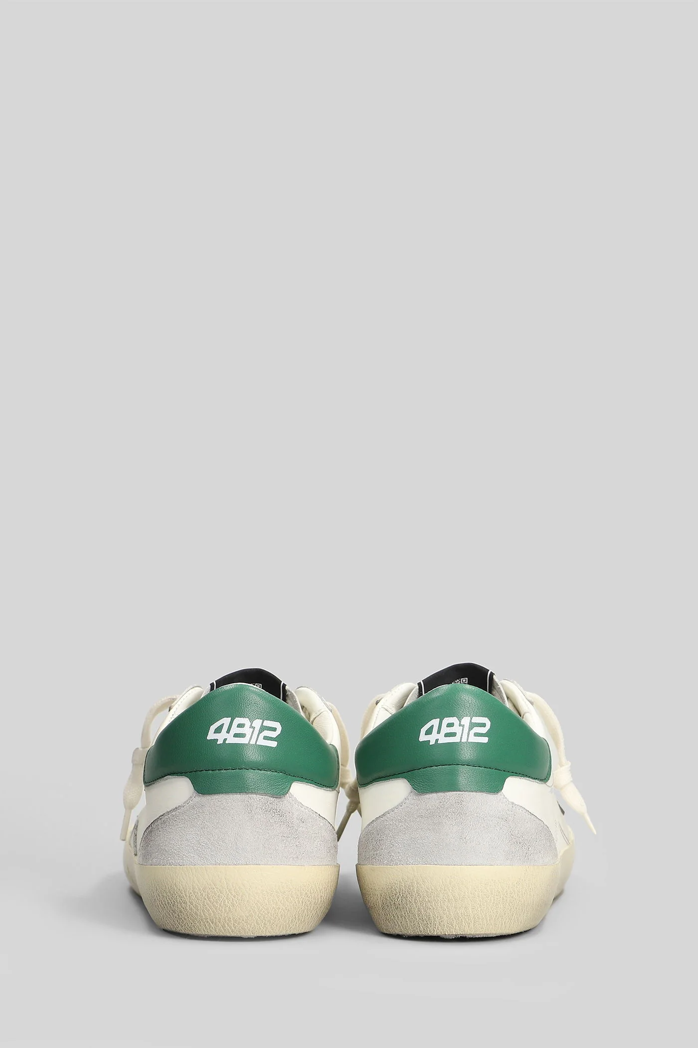 Suprime Sneakers in white leather - Image 4