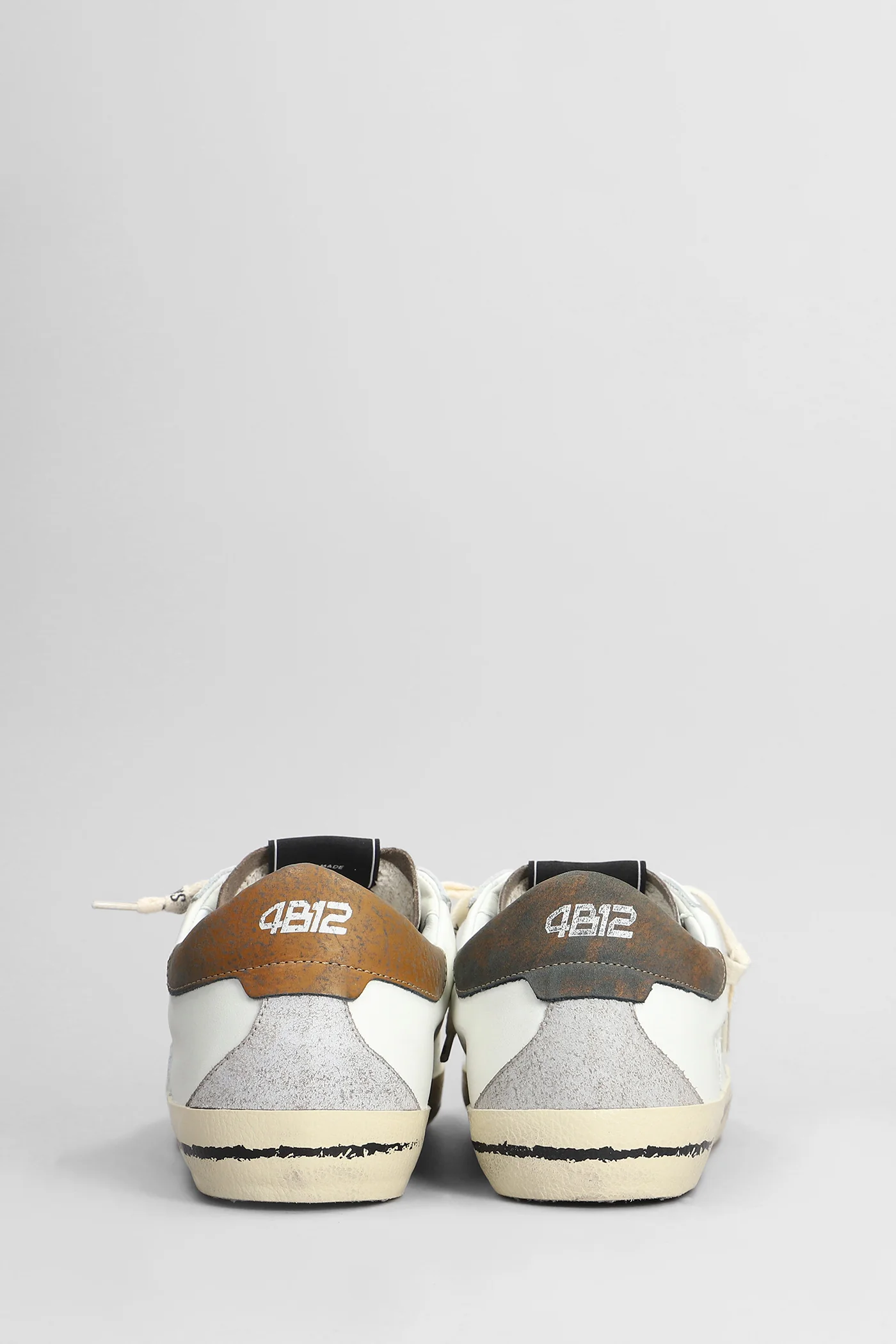 Suprime Sneakers in white leather - Image 4