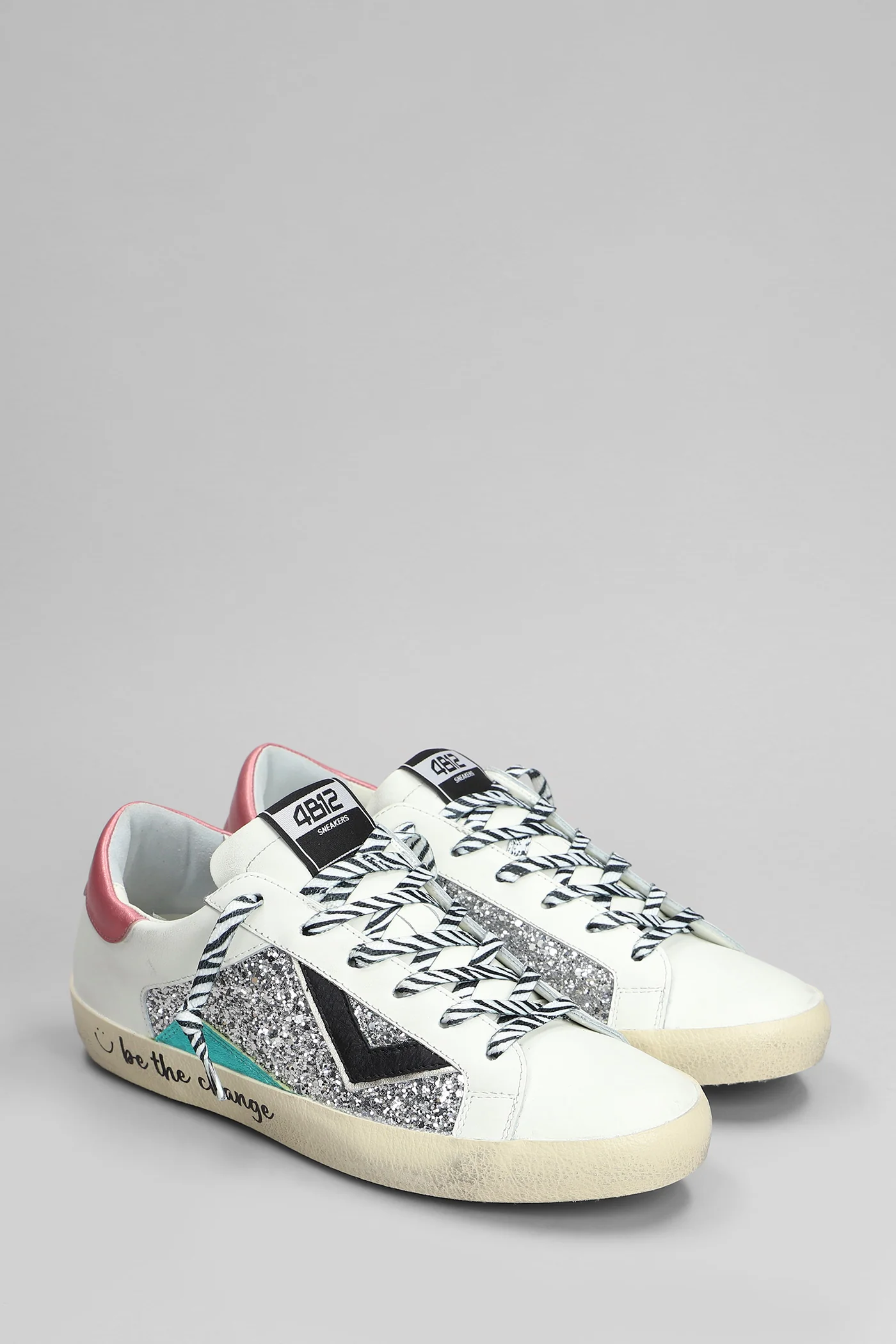 Suprime Sneakers in white leather - Image 2