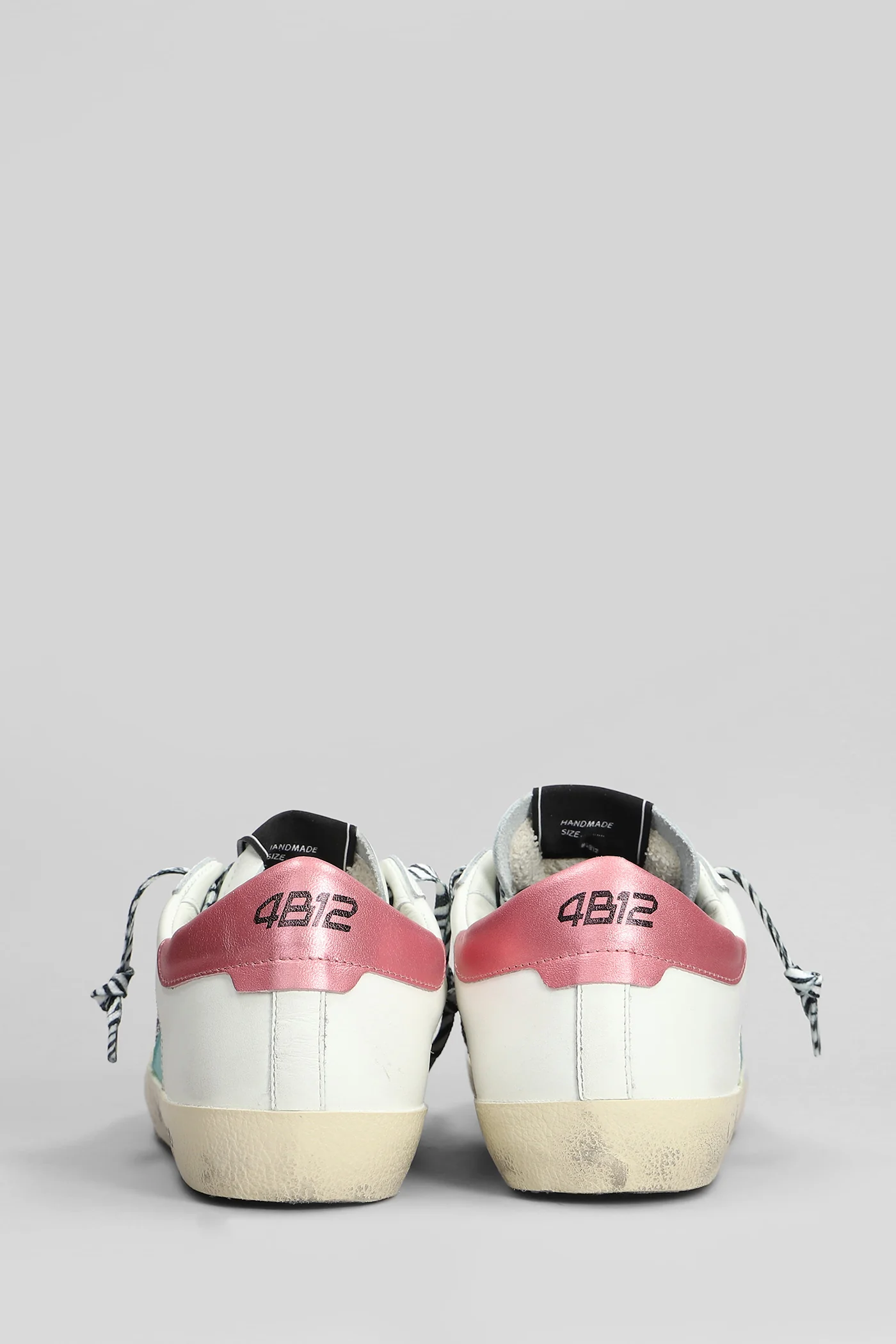 Suprime Sneakers in white leather - Image 4