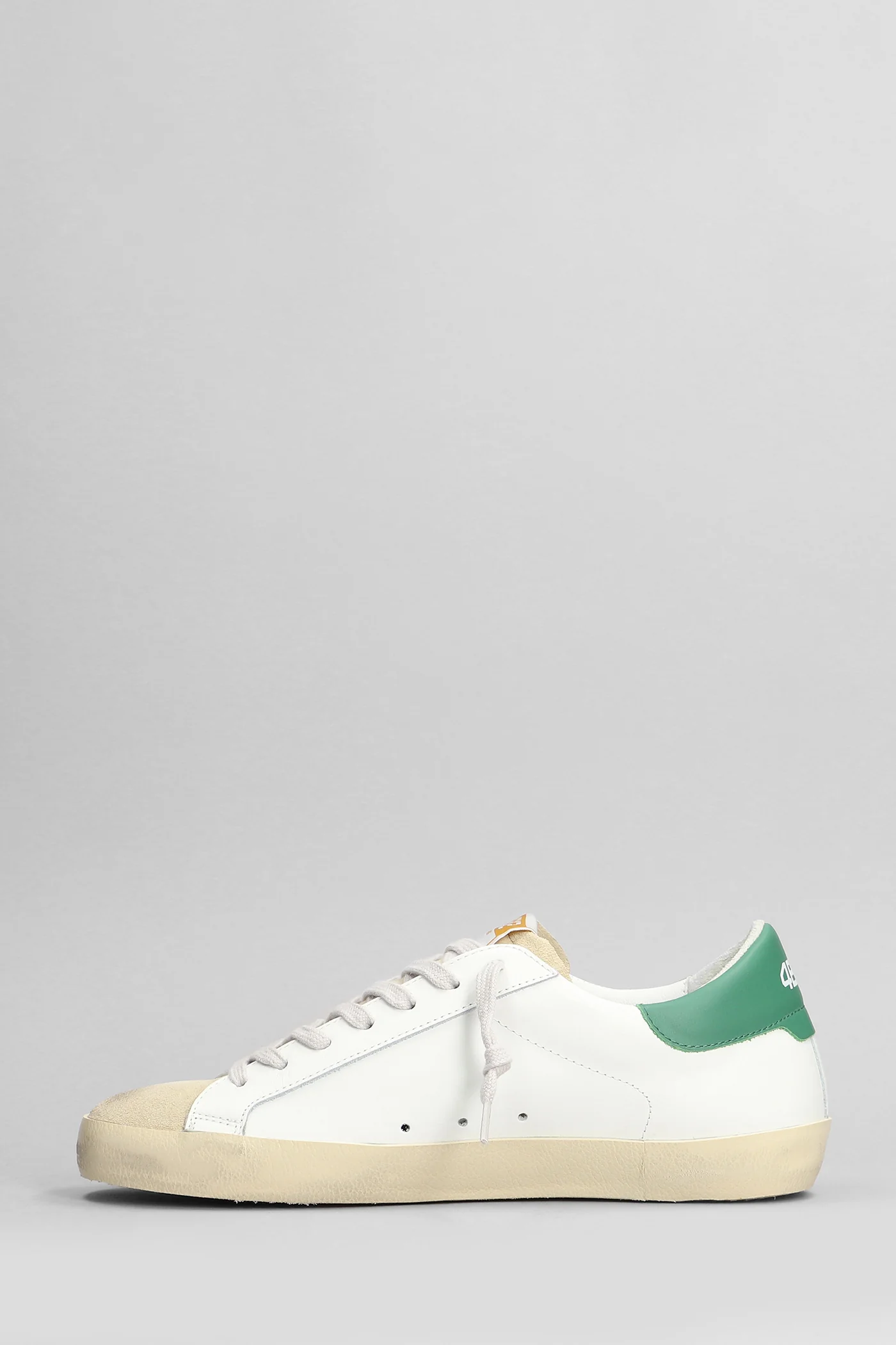 Suprime Sneakers in white suede and leather - Image 3